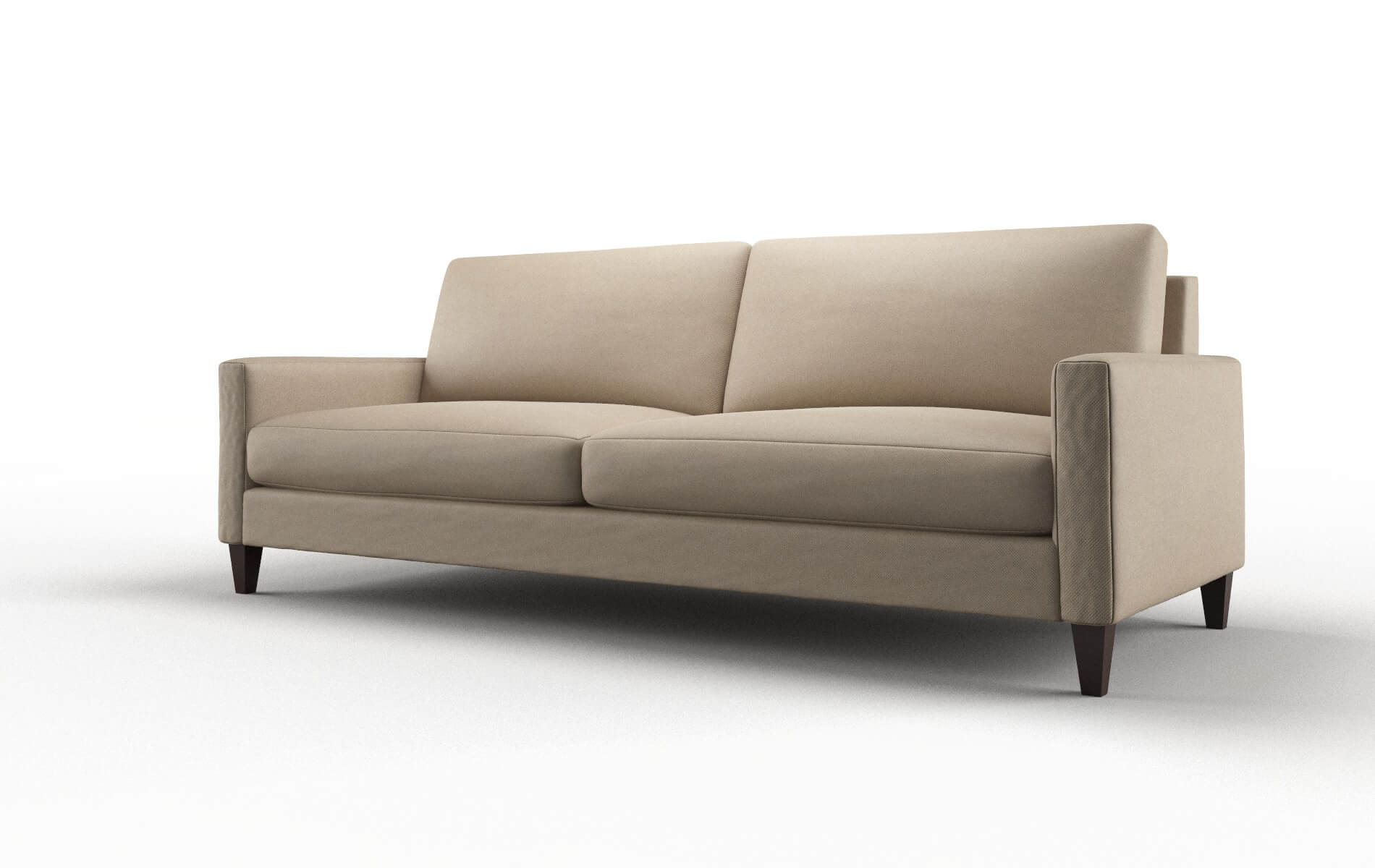 Cannes Avenger Driftwood Sofa espresso legs 4