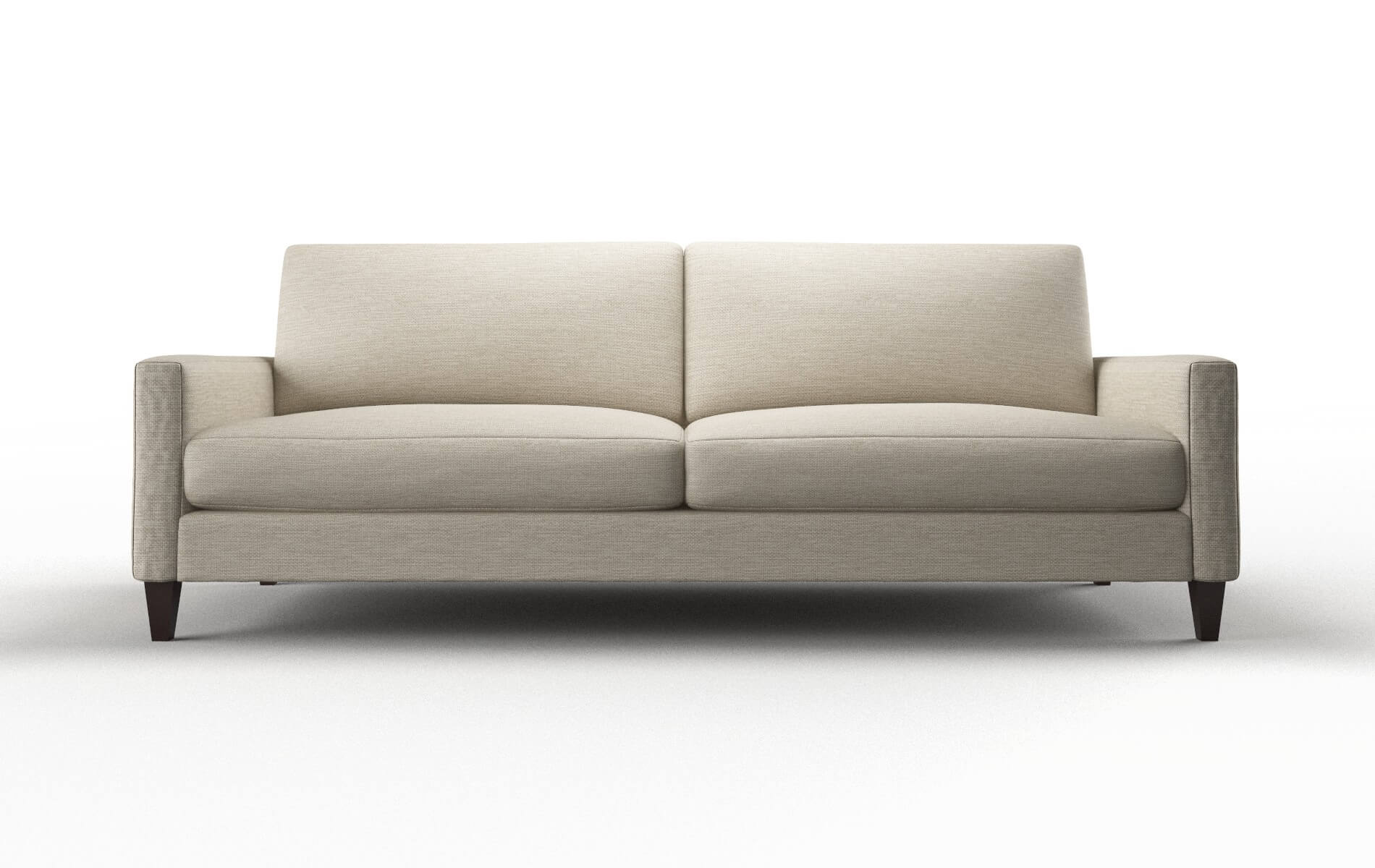 Cannes Avenger Pumice Sofa espresso legs 1