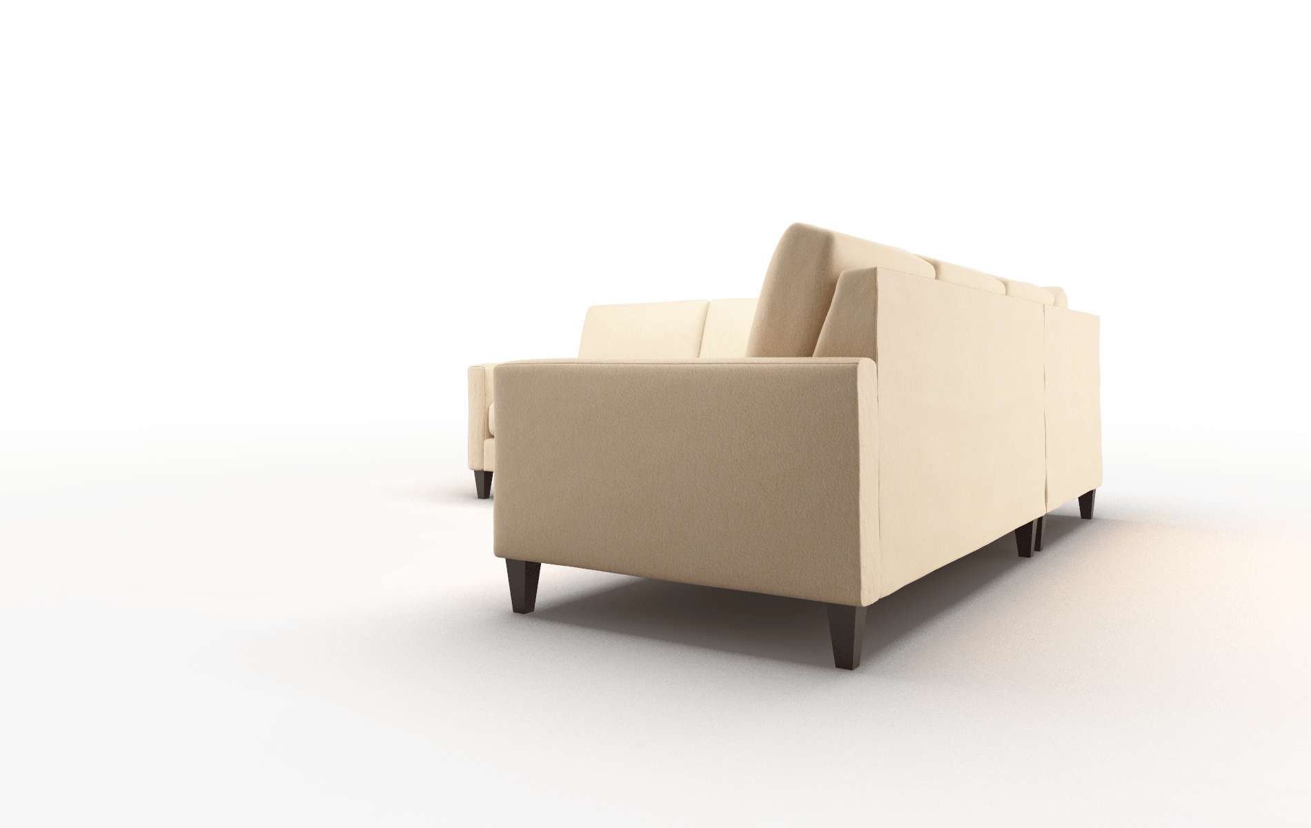 Cannes Bella Coffee Sectional espresso legs 4