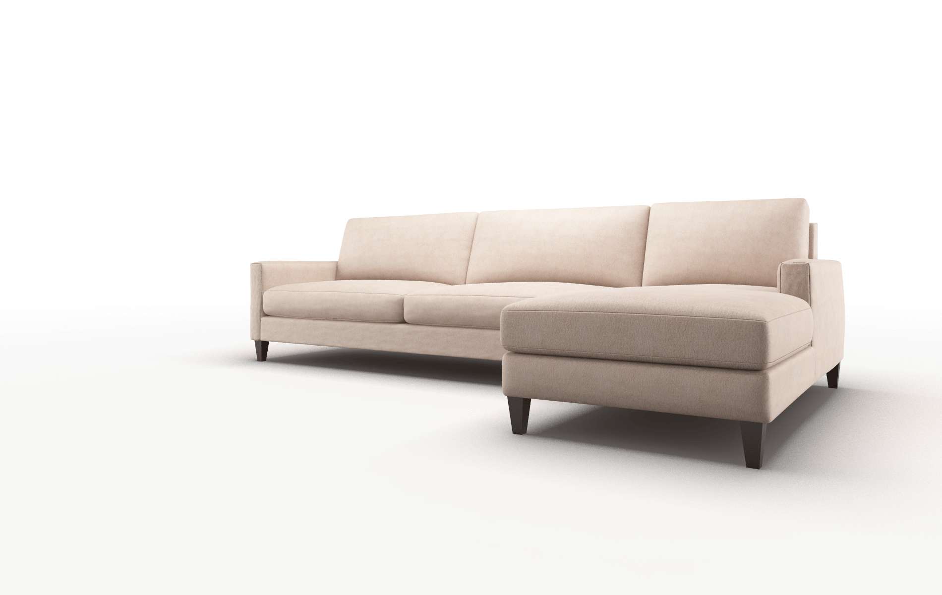 Cannes Bella Pewter Panel espresso legs 4