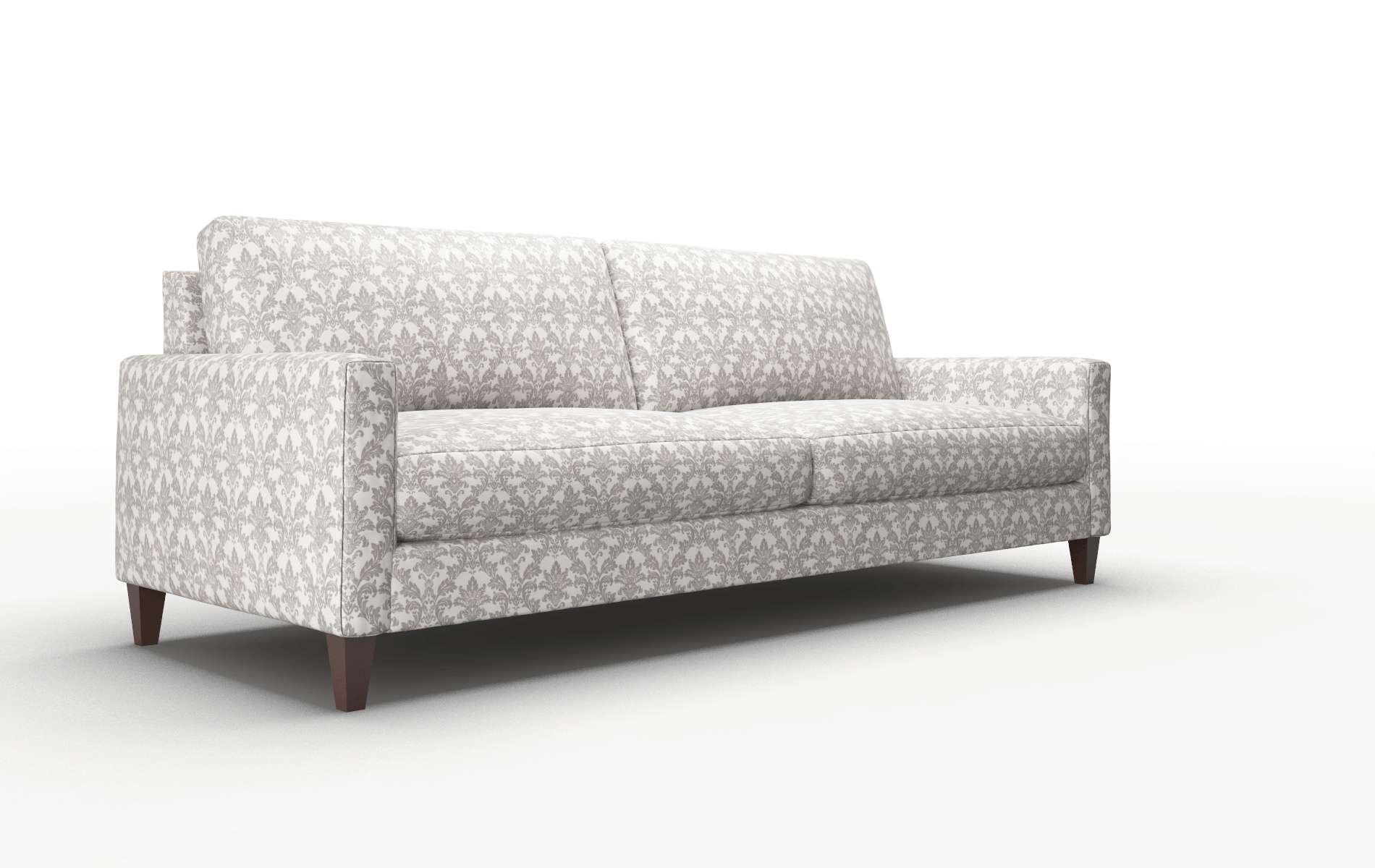 Cannes Bergamo Dove Sofa espresso legs 2