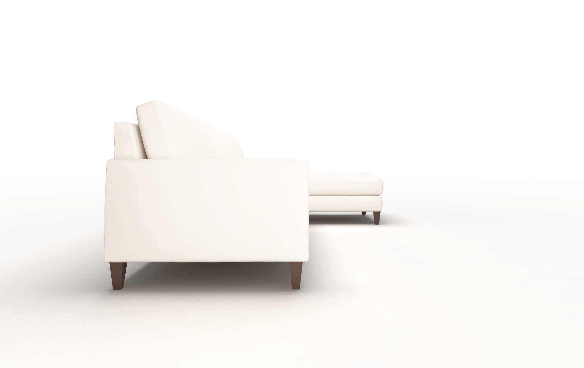 Cannes Blanche Milky Panel espresso legs 3