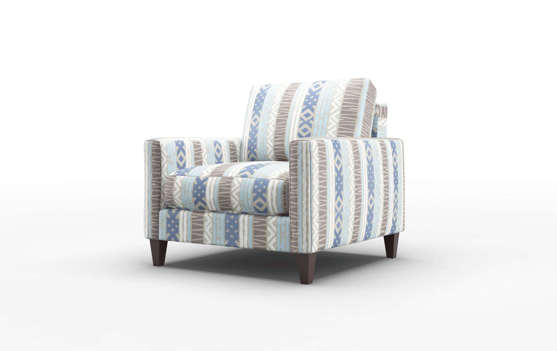 Cannes Bodhi Indigo Chair espresso legs 4