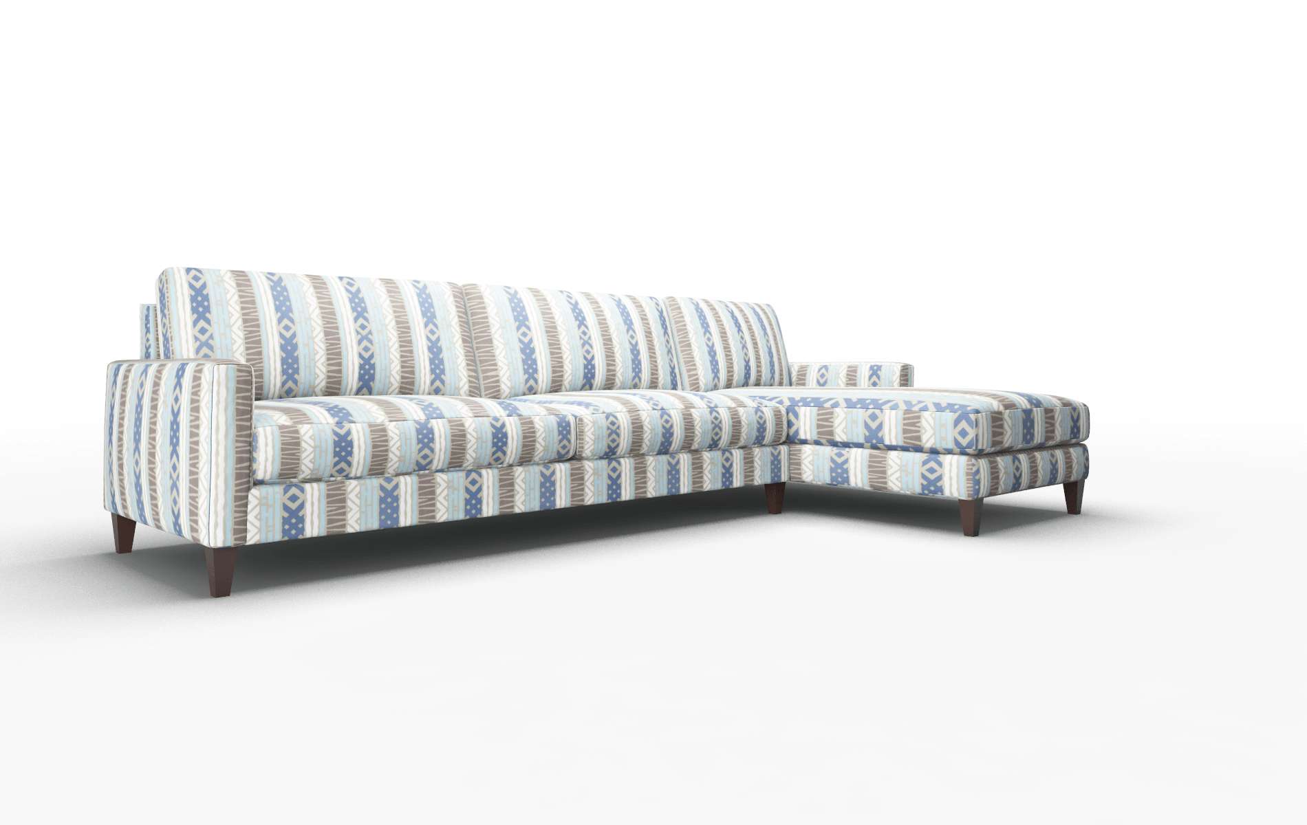 Cannes Bodhi Indigo Panel espresso legs 2