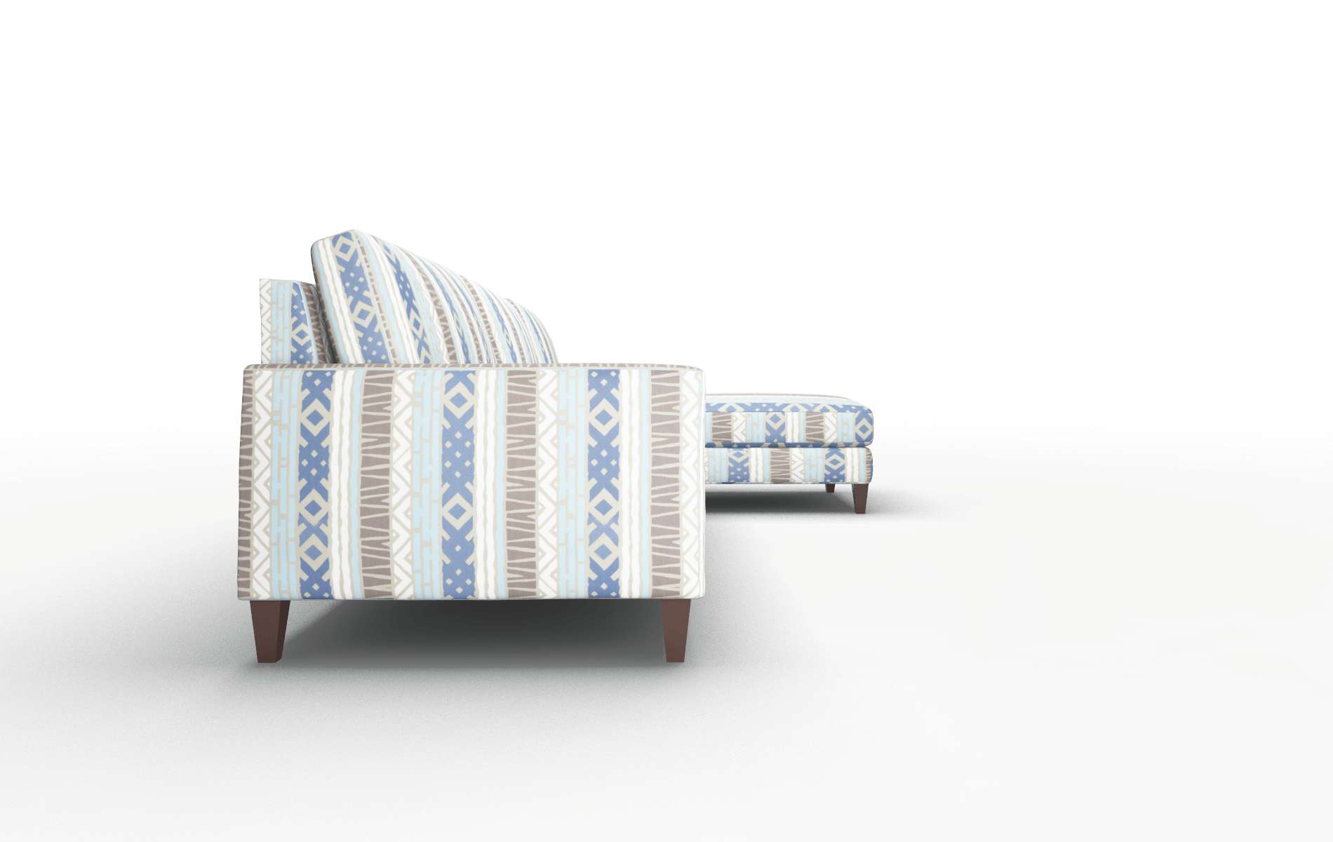 Cannes Bodhi Indigo Panel espresso legs 3