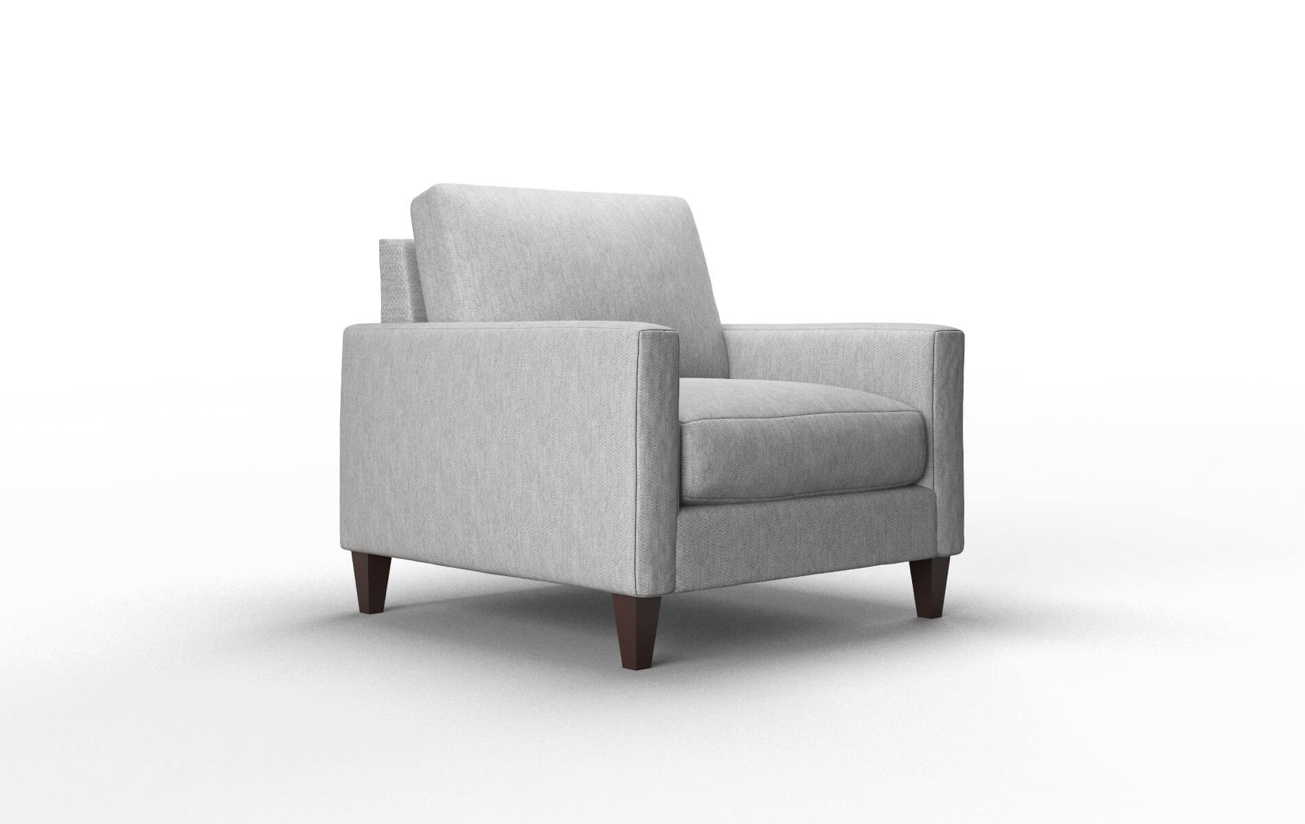 Cannes Bungalow Graphite Chair espresso legs 2