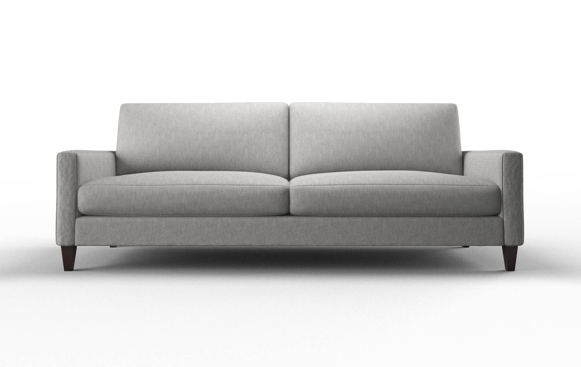 Cannes Bungalow Graphite Sofa espresso legs 1