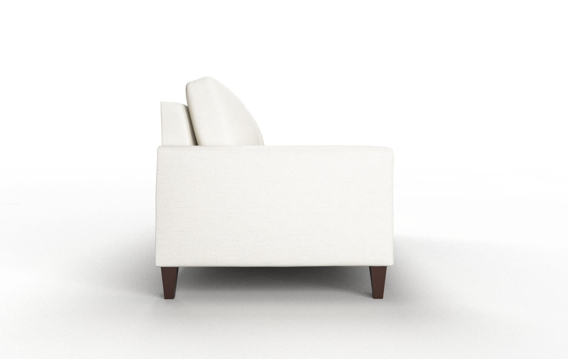 Cannes Catalina Ivory Sofa espresso legs 3