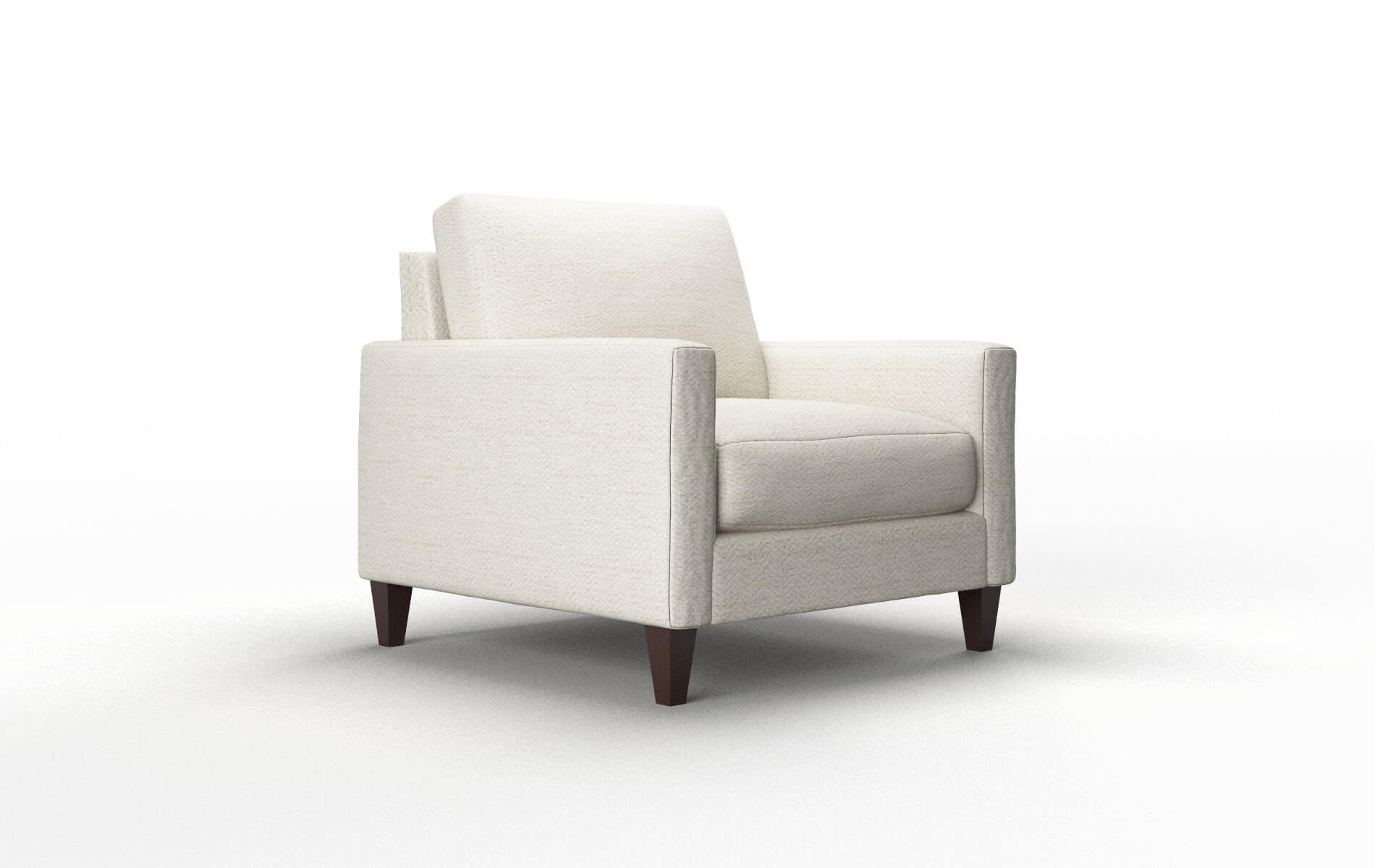 Cannes Catalina Linen Chair espresso legs 2