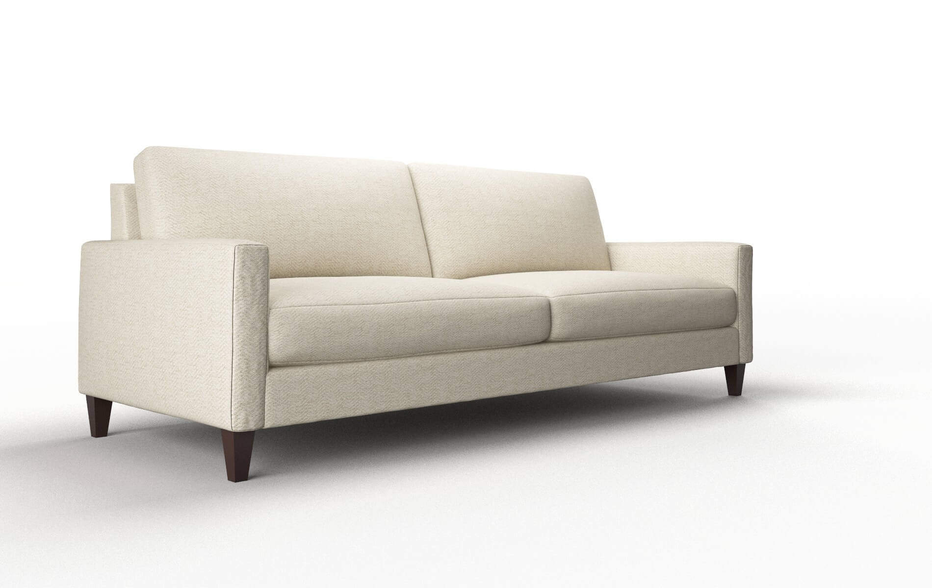 Cannes Catalina Wheat Sofa espresso legs 2