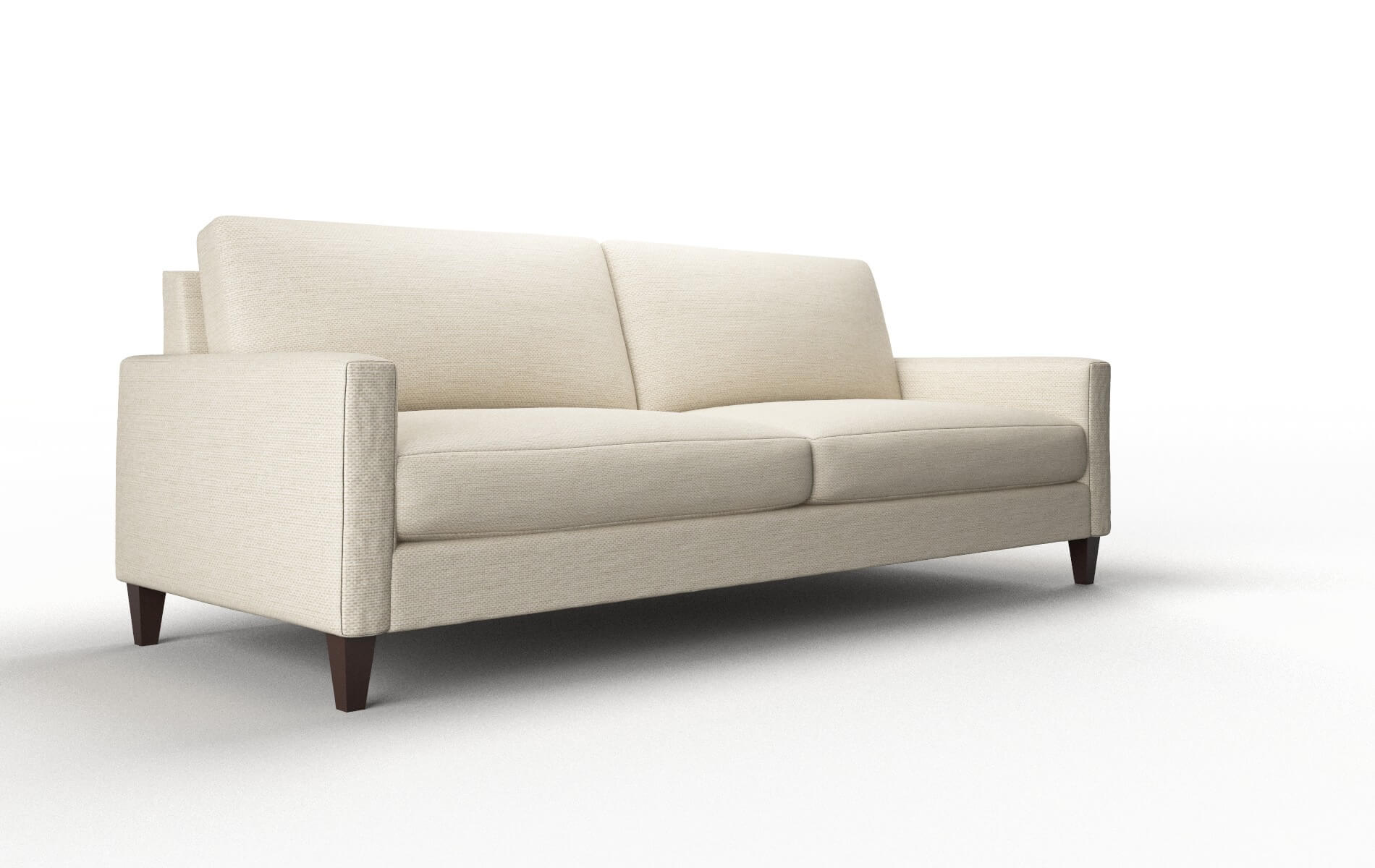 Cannes Chance Sand Sofa espresso legs 2