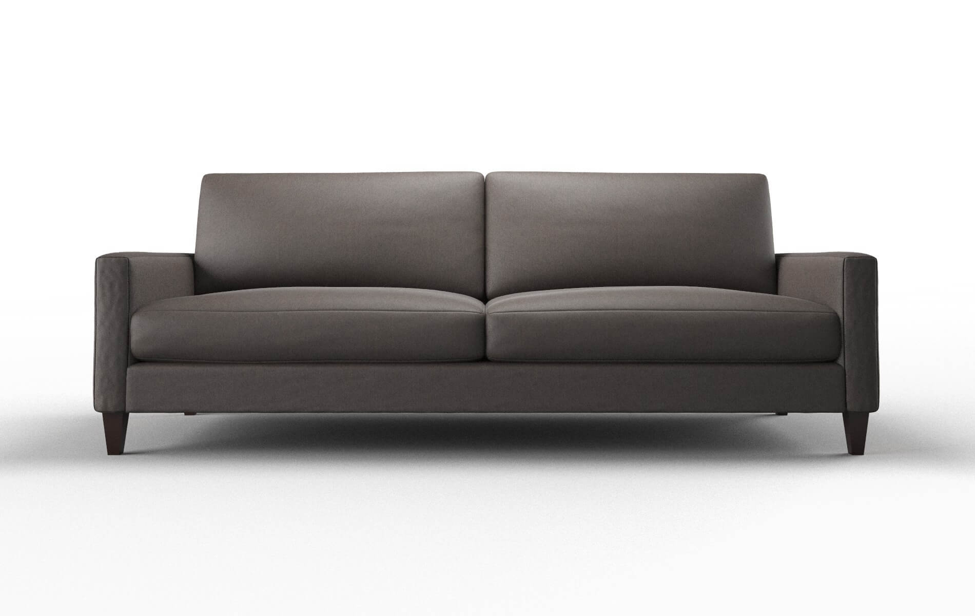 Cannes Cosmo Chocolate Sofa espresso legs 1
