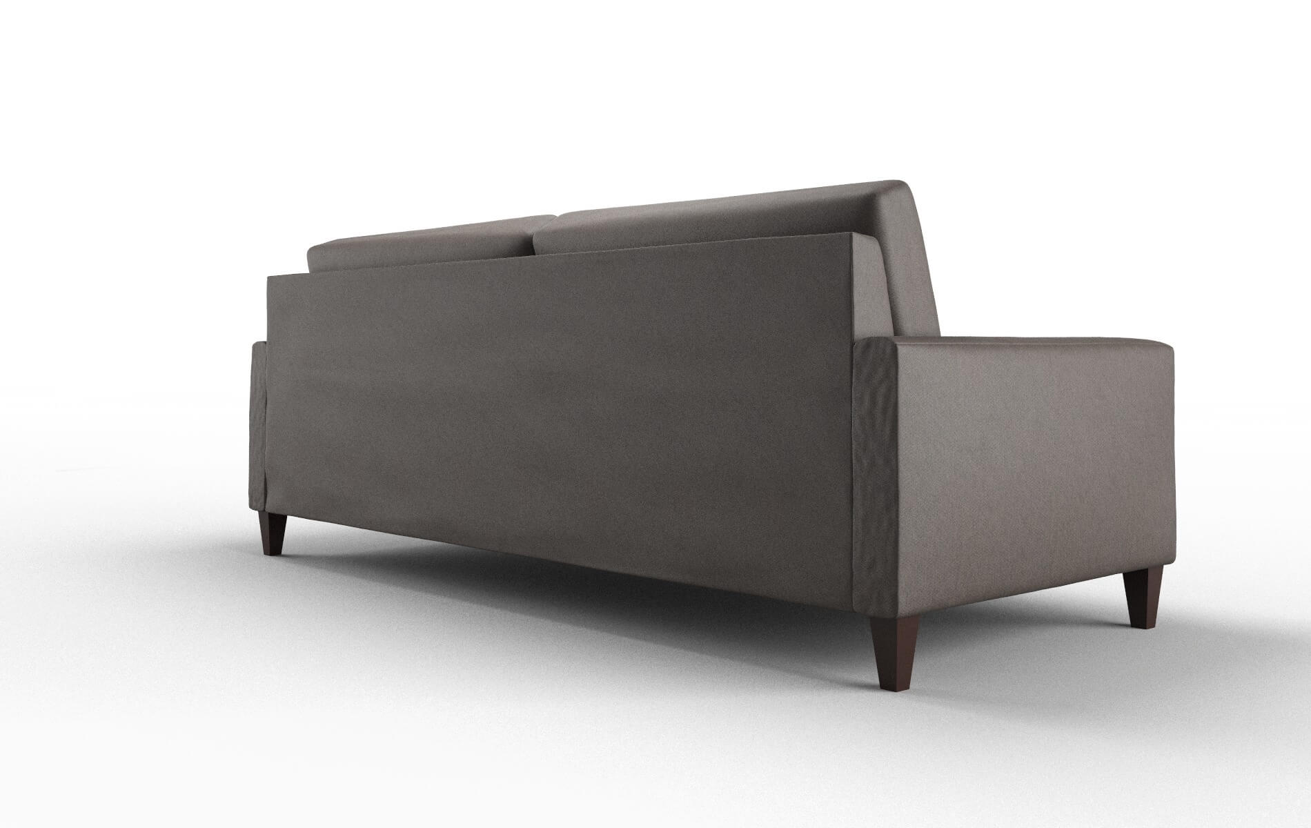Cannes Cosmo Chocolate Sofa espresso legs 5