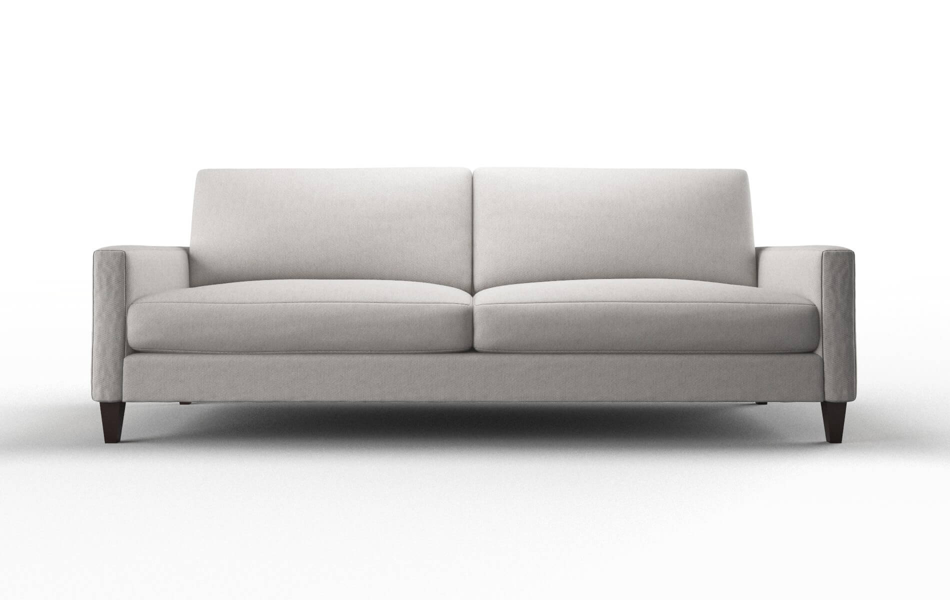 Cannes Cosmo Silver Sofa espresso legs 1