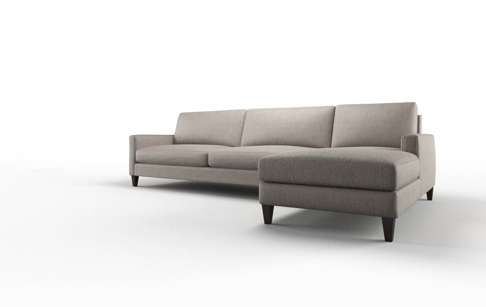 Cannes Cosmo Taupe Panel espresso legs 4