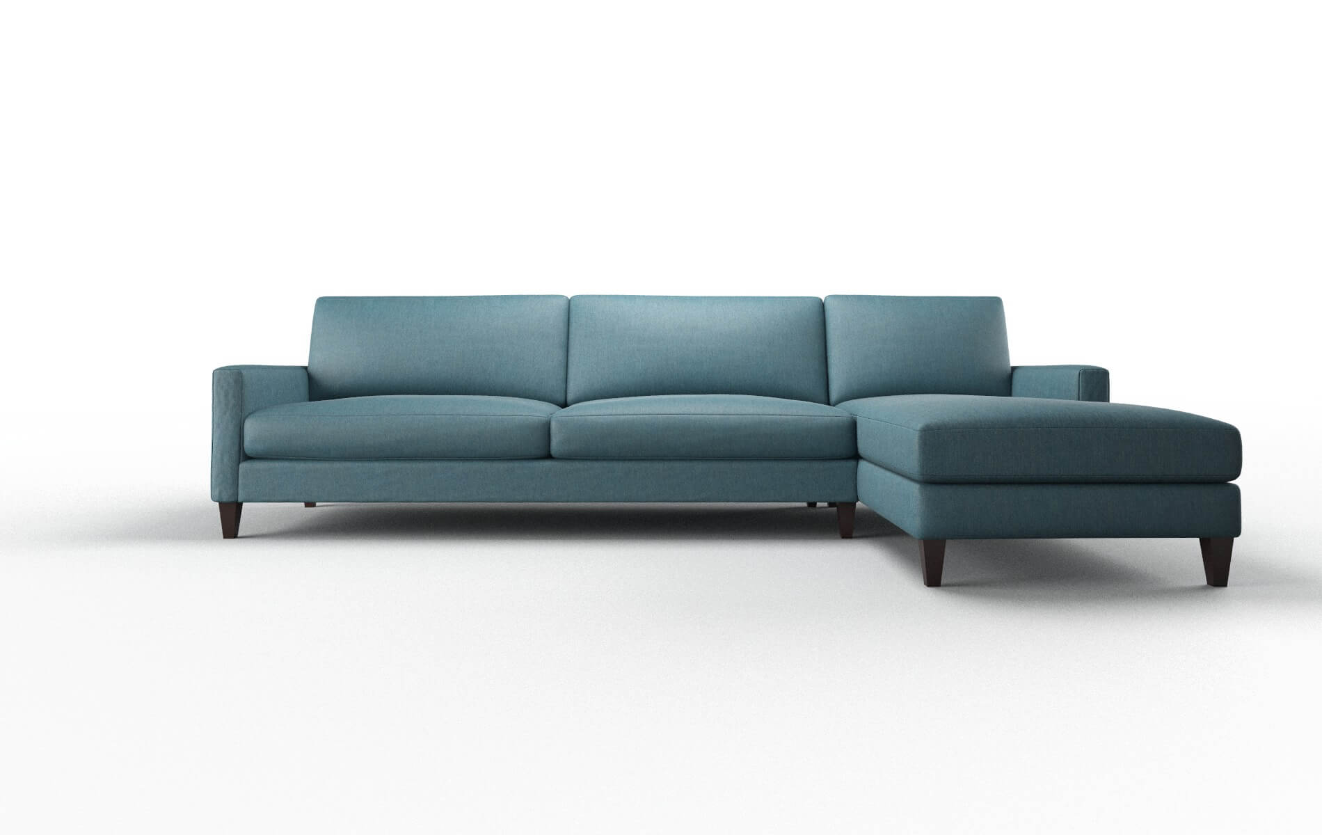 Cannes Cosmo Teal Panel espresso legs 1