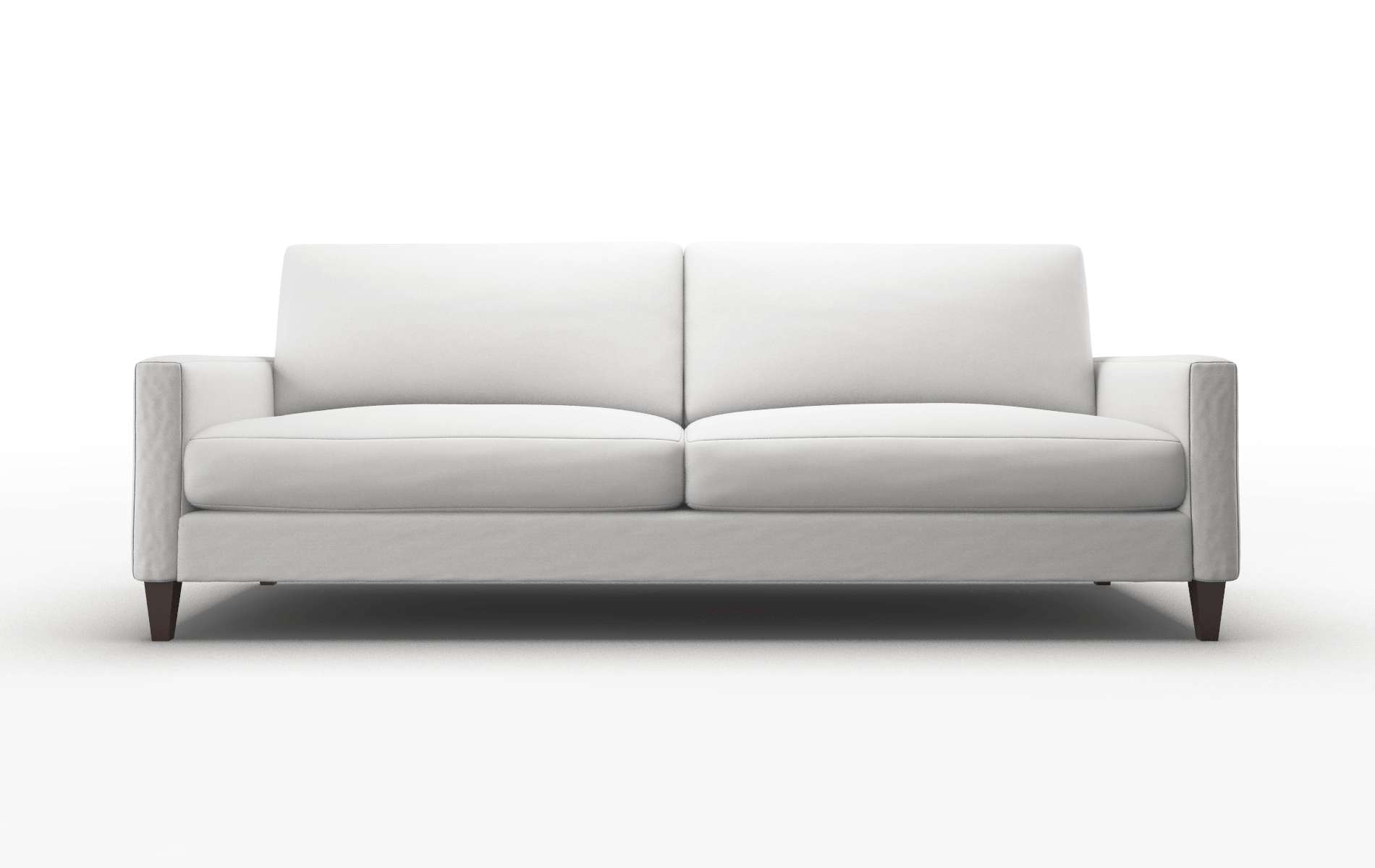 Cannes Dawson Platinum Sofa espresso legs 1