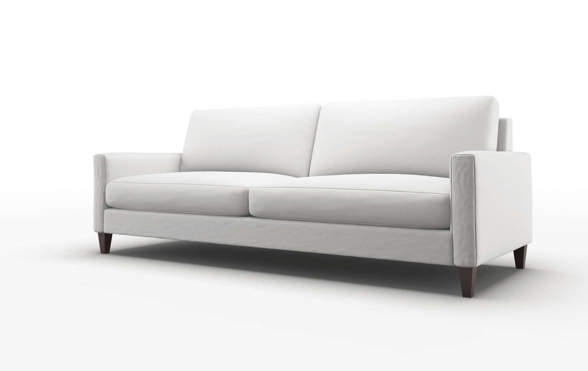 Cannes Dawson Platinum Sofa espresso legs 4