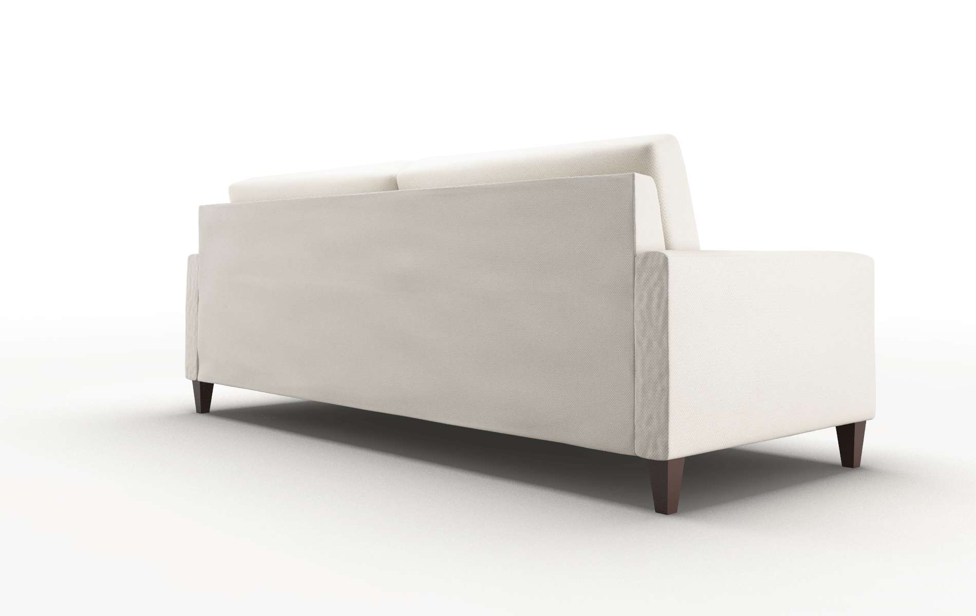 Cannes Dawson Sand Sofa espresso legs 5