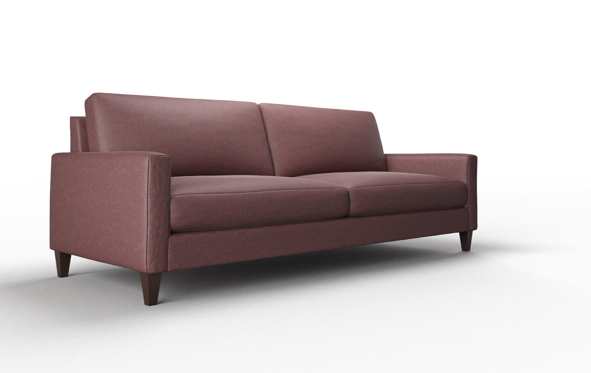 Cannes Derby Berry Sofa espresso legs 2