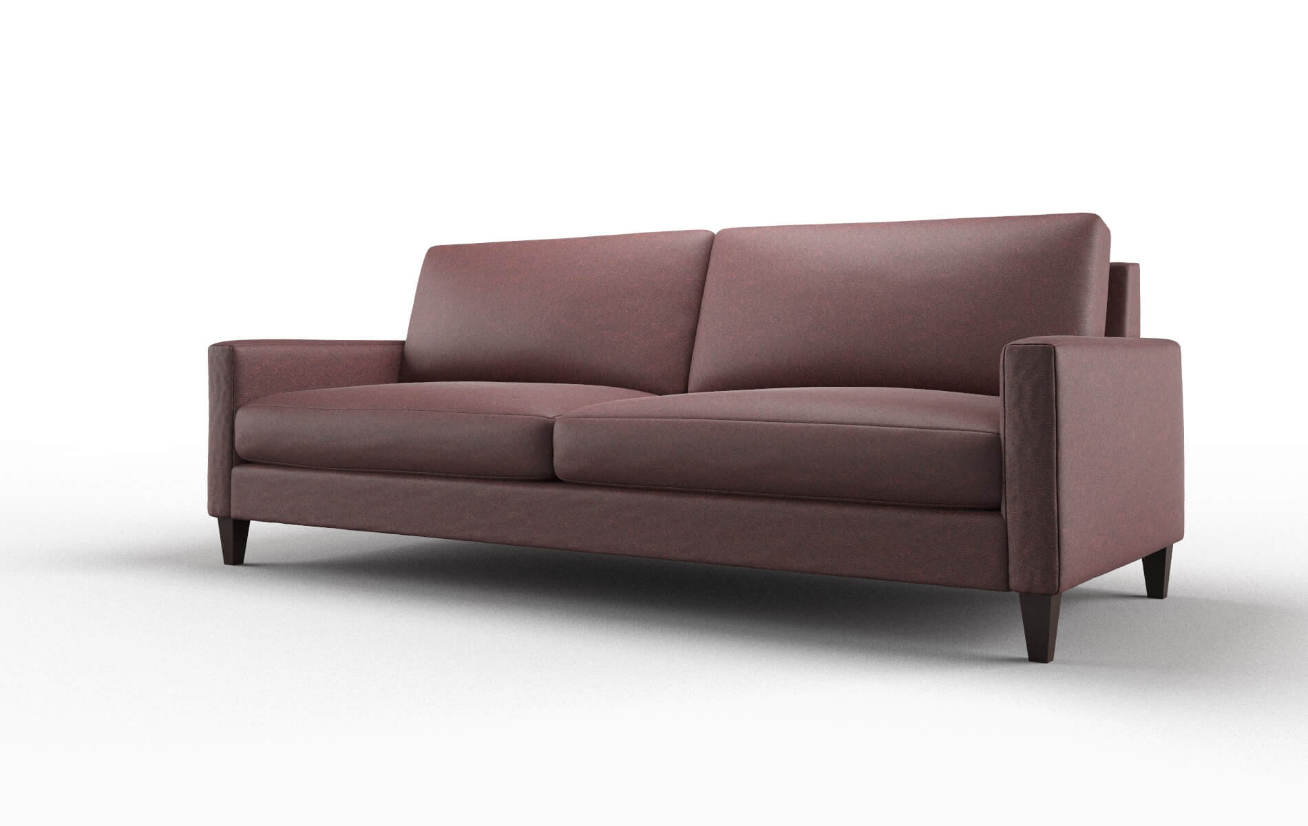 Cannes Derby Berry Sofa espresso legs 4