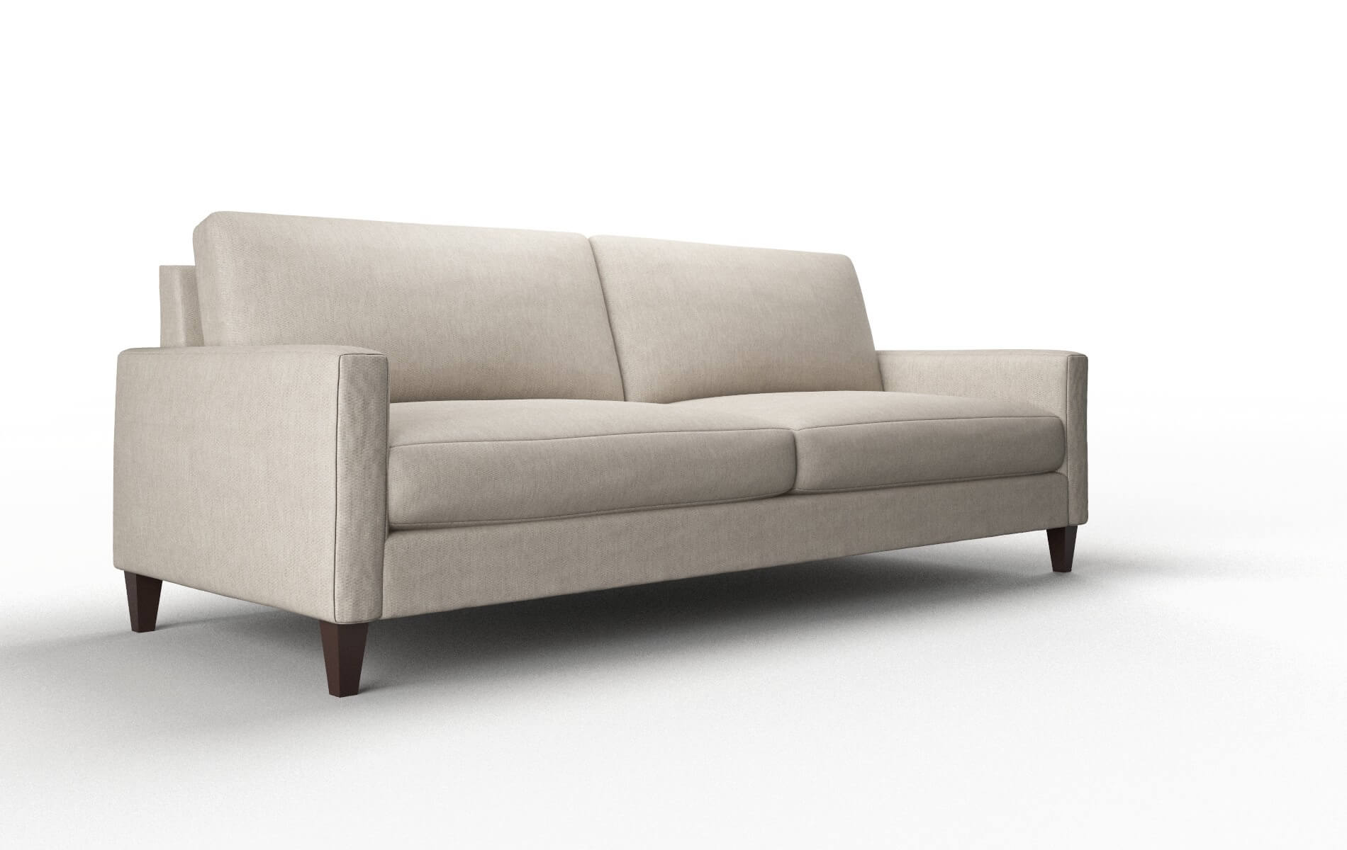 Cannes Derby Linen Sofa espresso legs 2