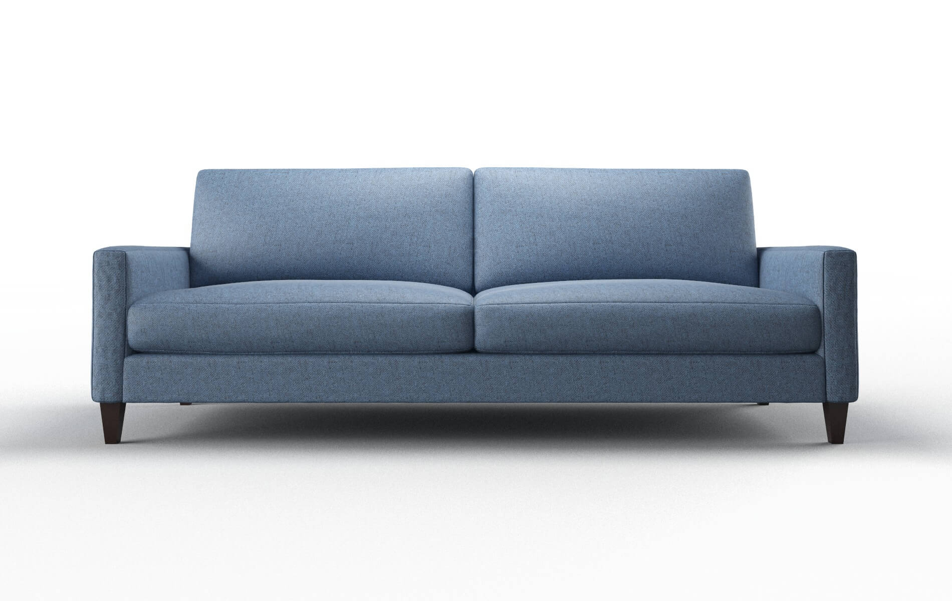 Cannes Derby Navy Sofa espresso legs 1