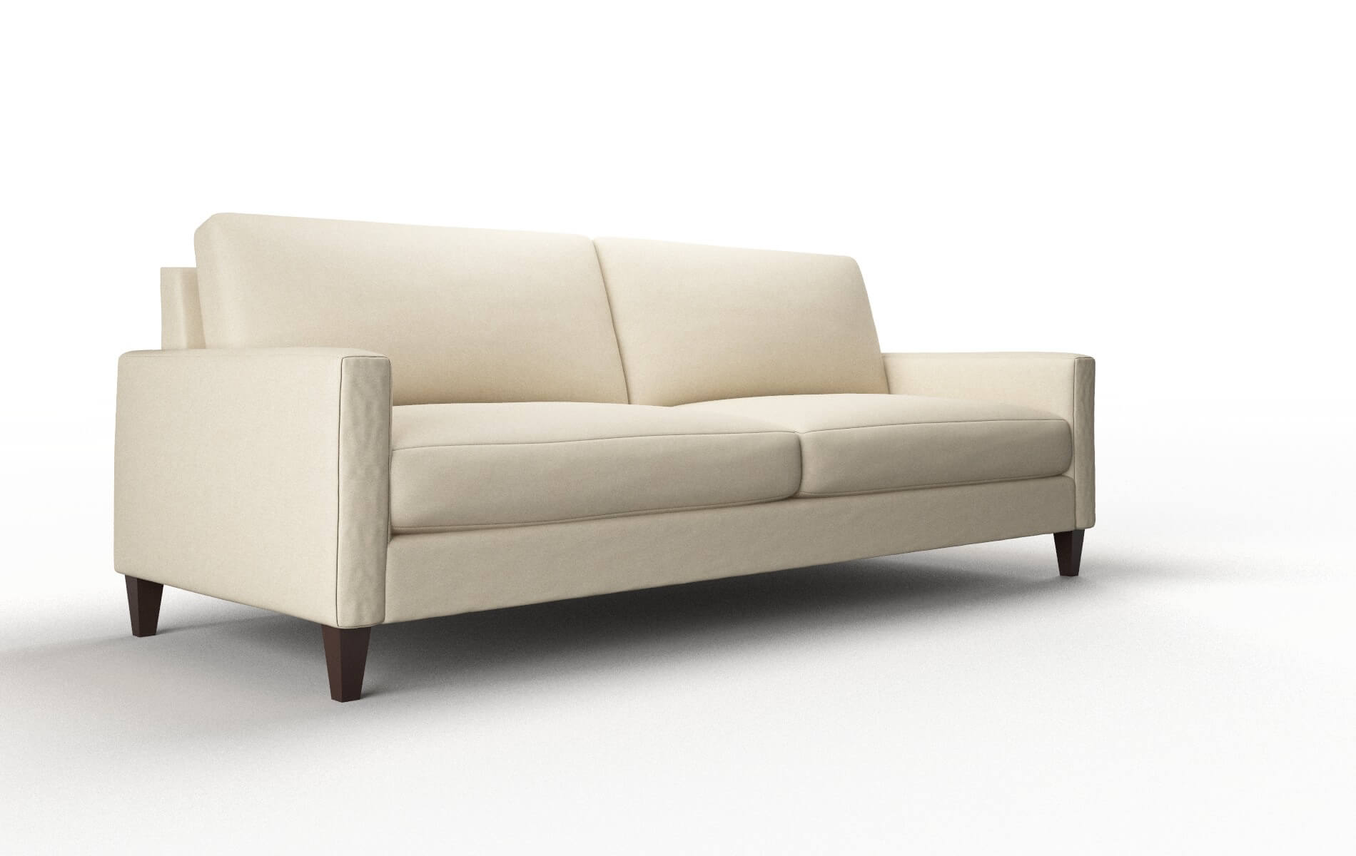 Cannes Dream_d Almond Sofa espresso legs 2