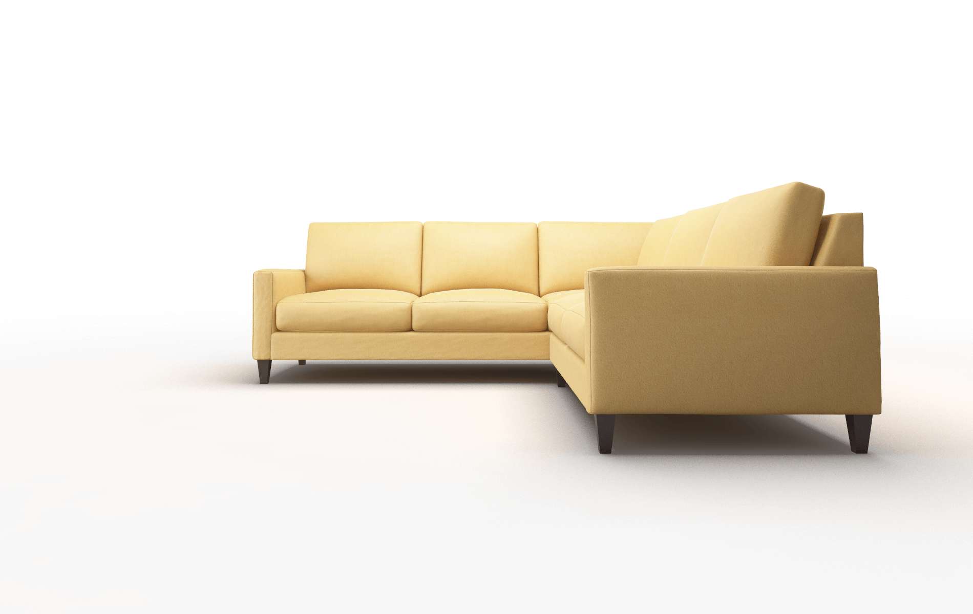 Cannes Dream_d Sunflower Sectional espresso legs 5