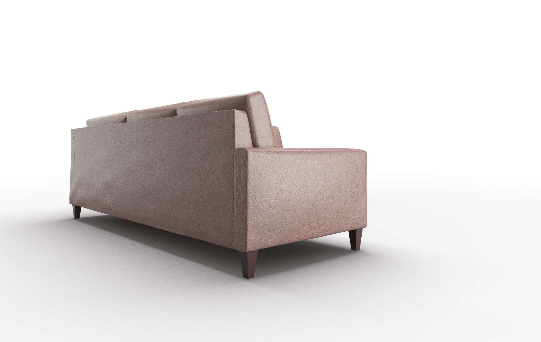 Cannes Ford Brown Sectional espresso legs 3