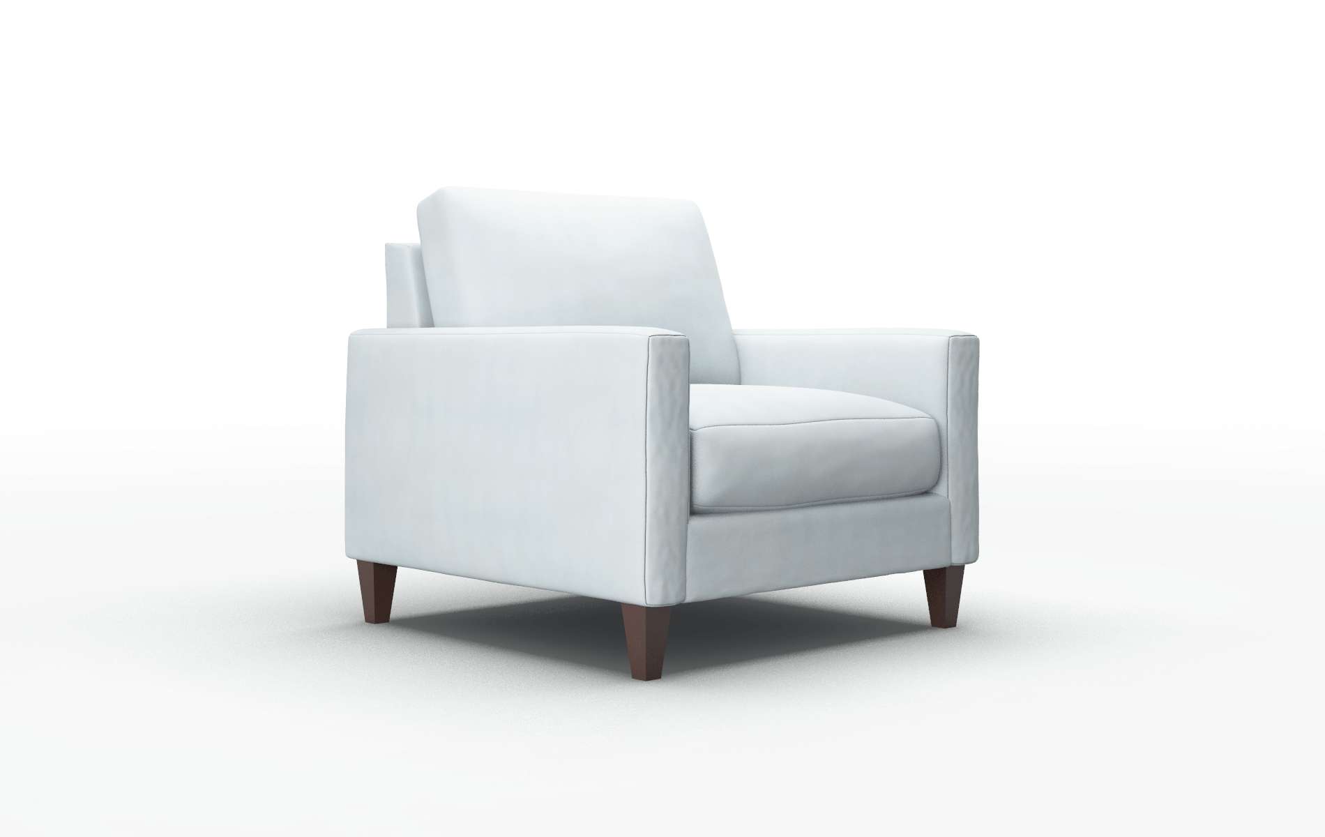Cannes Hathaway Aqua Chair espresso legs 2
