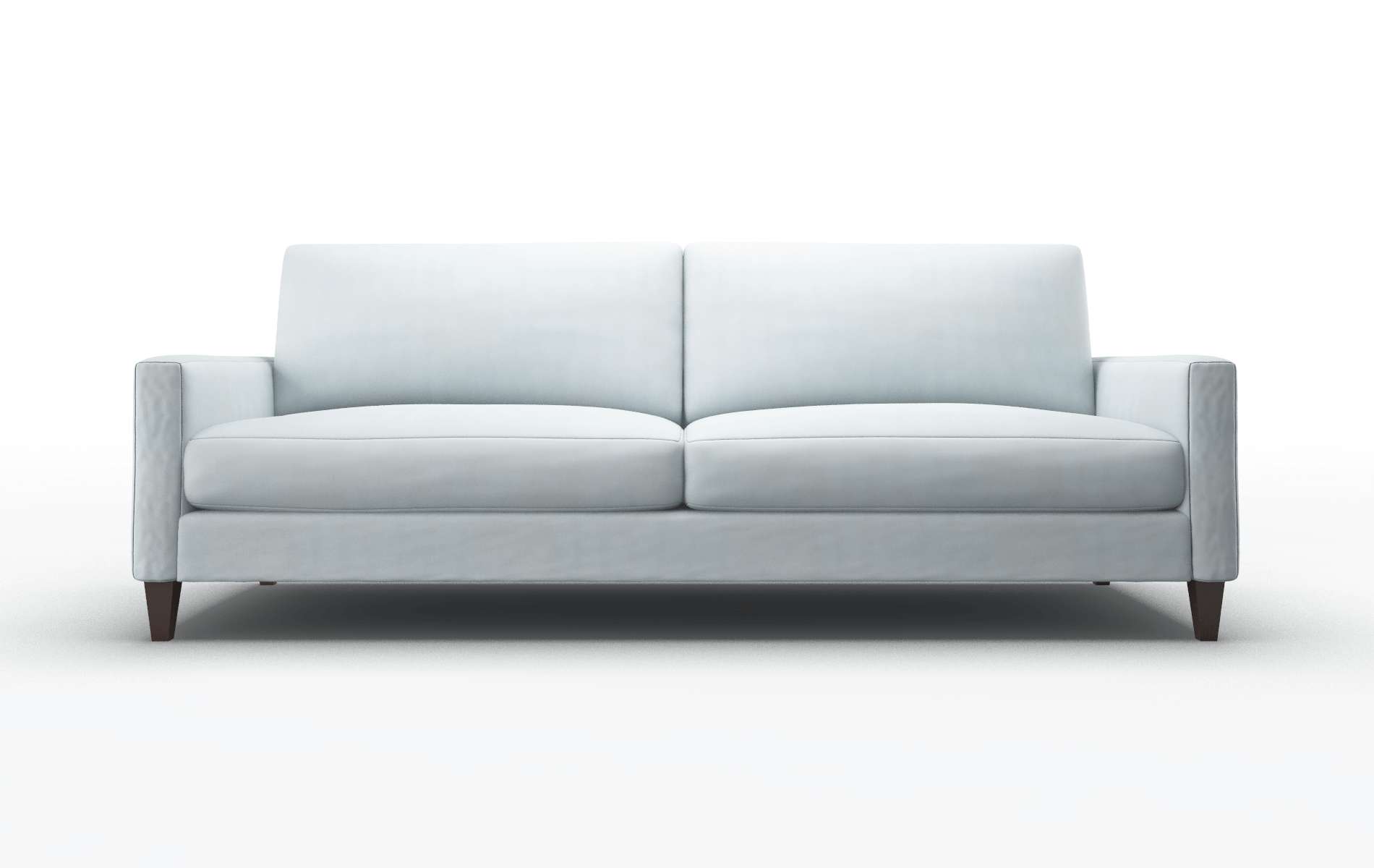 Cannes Hathaway aqua Sofa Espresso Legs  1
