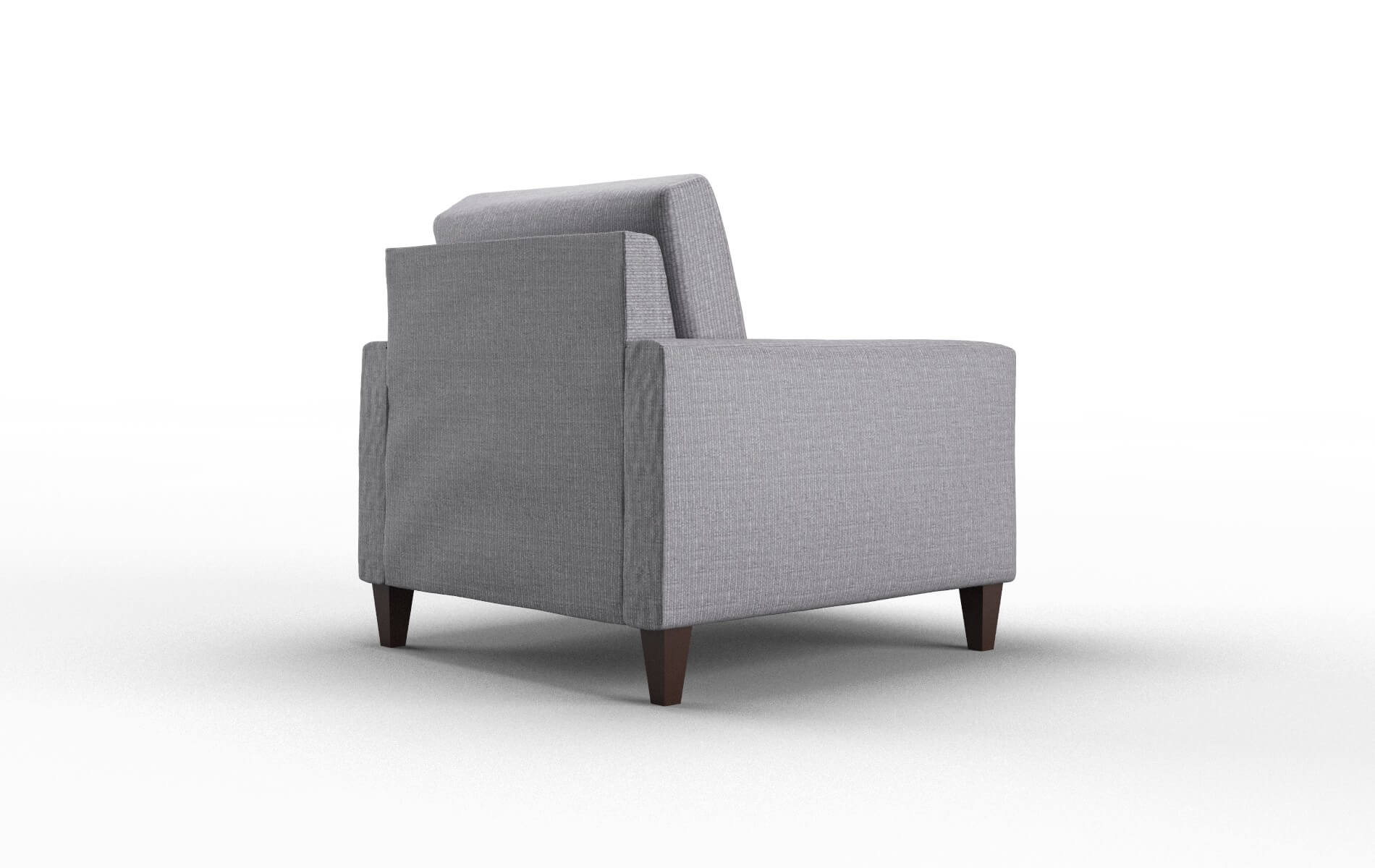 Cannes Insight Denim Chair espresso legs 5