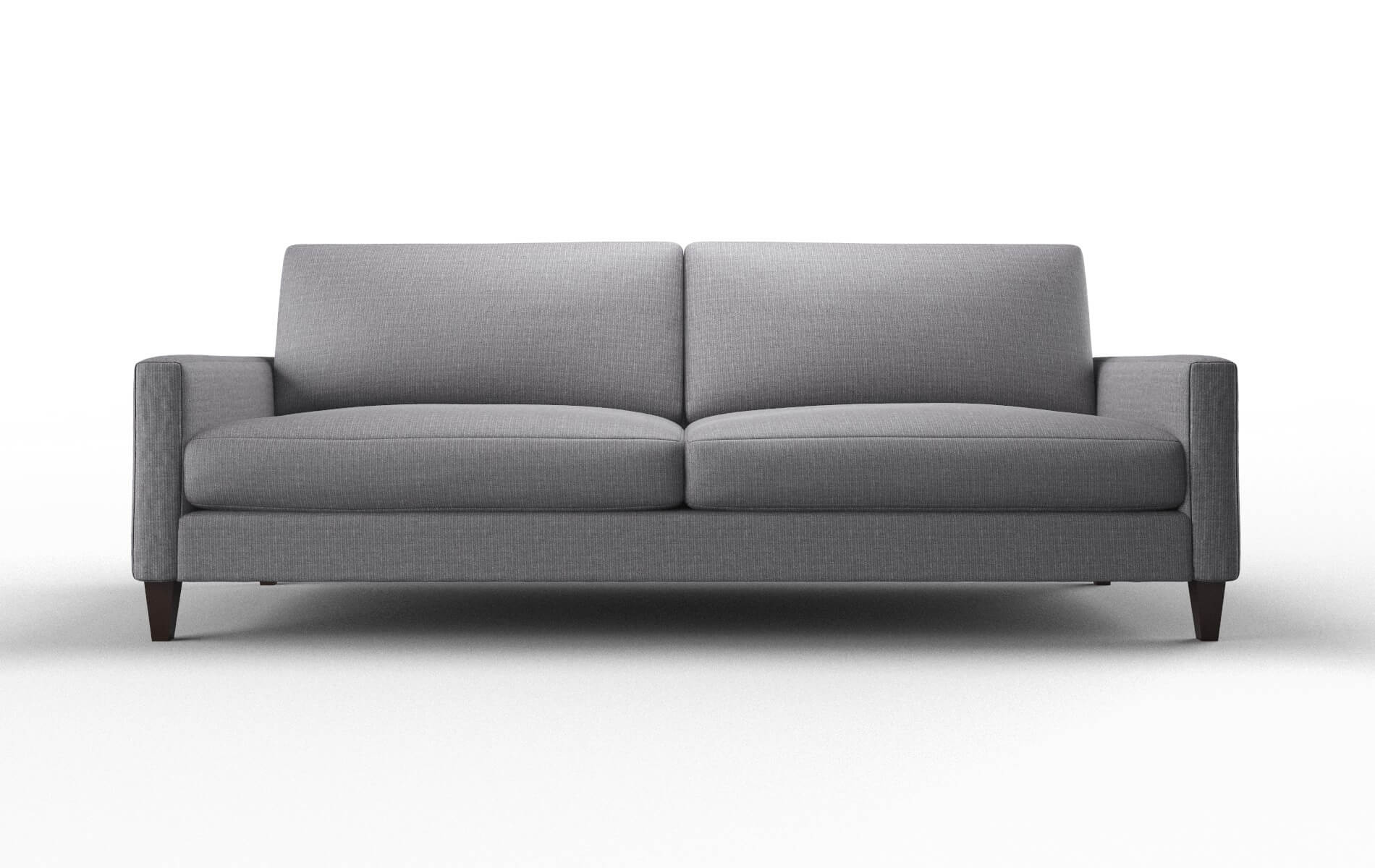 Cannes Insight denim Sofa Espresso Legs  1