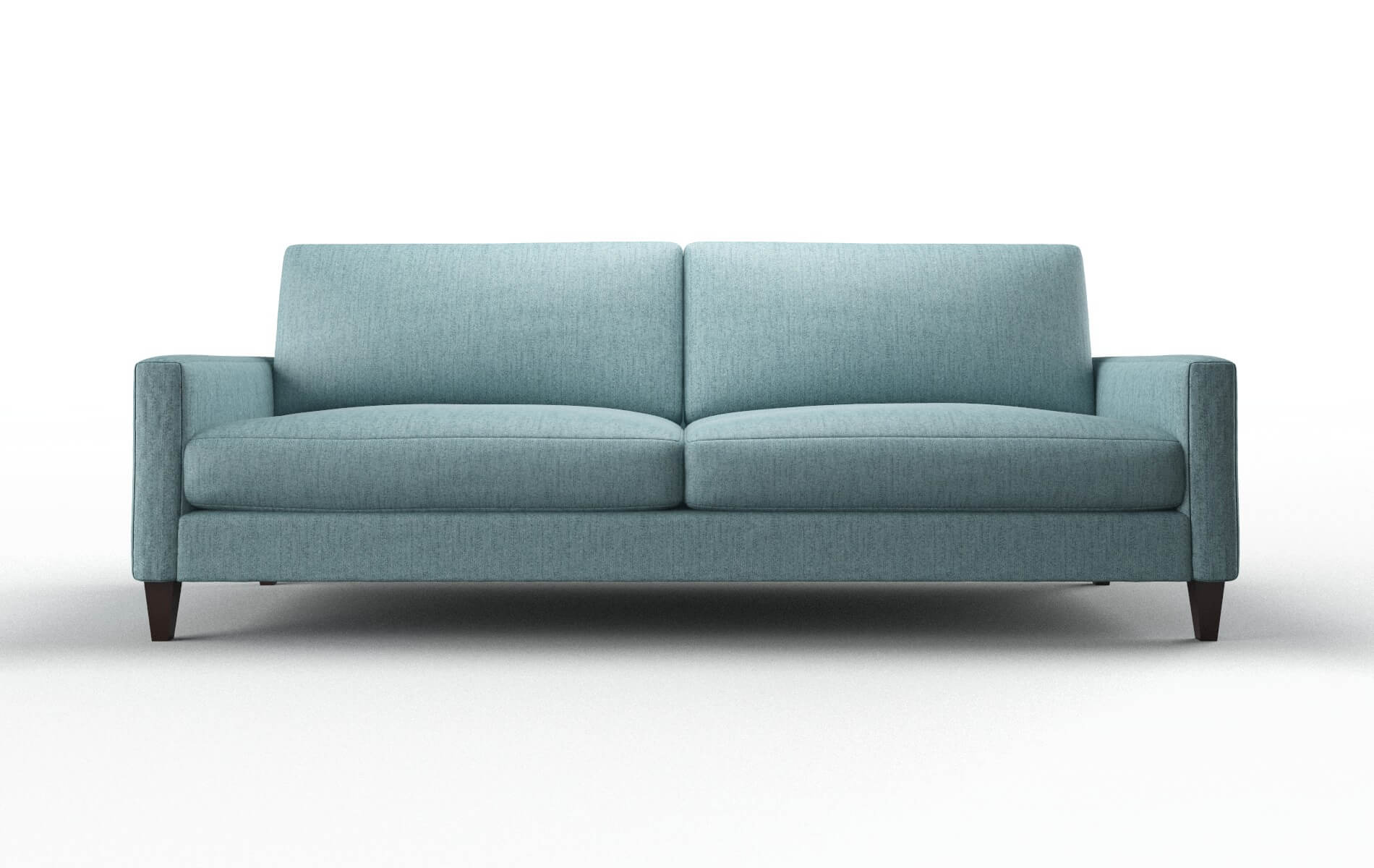 Cannes Insight peacock Sofa Espresso Legs  1