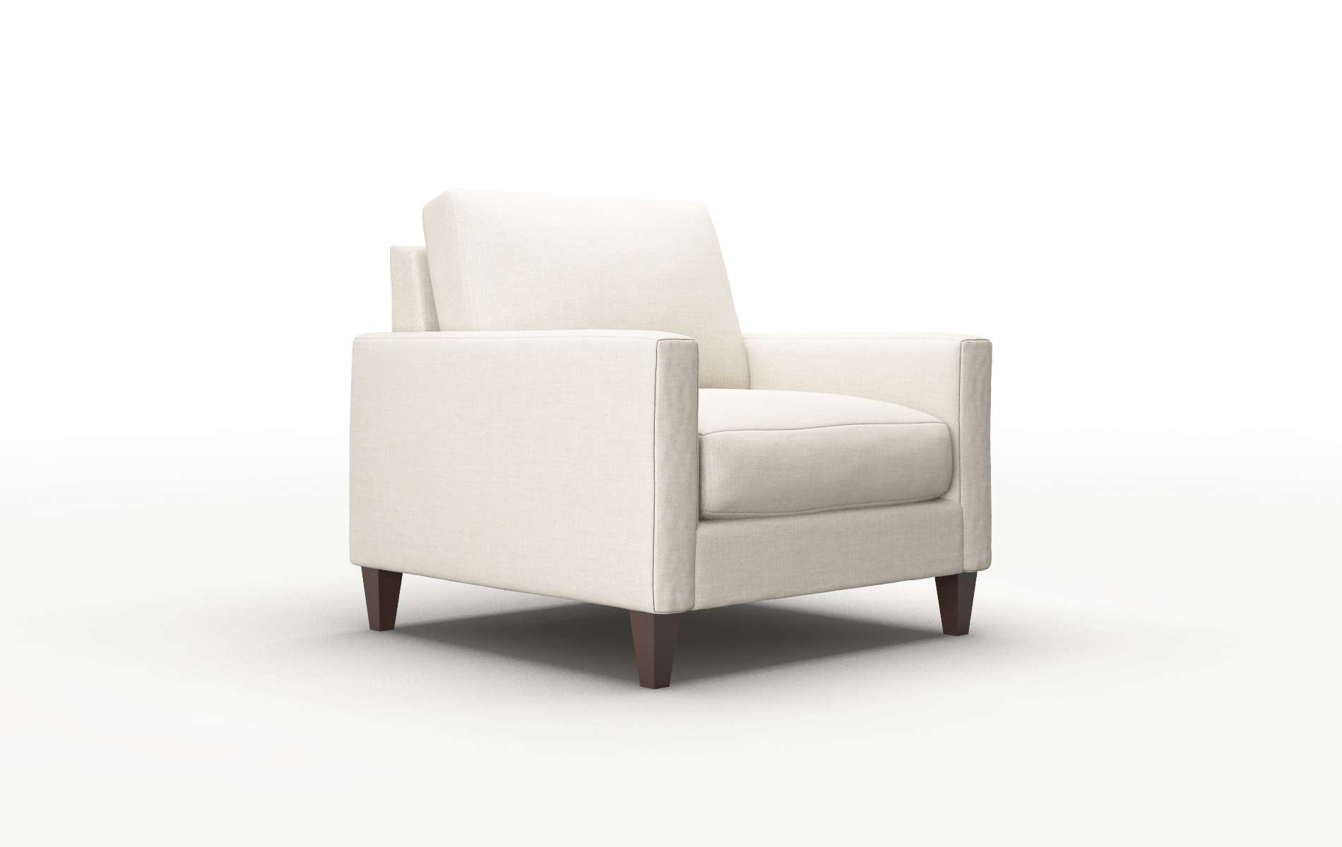 Cannes Keylargo Almond Chair espresso legs 2