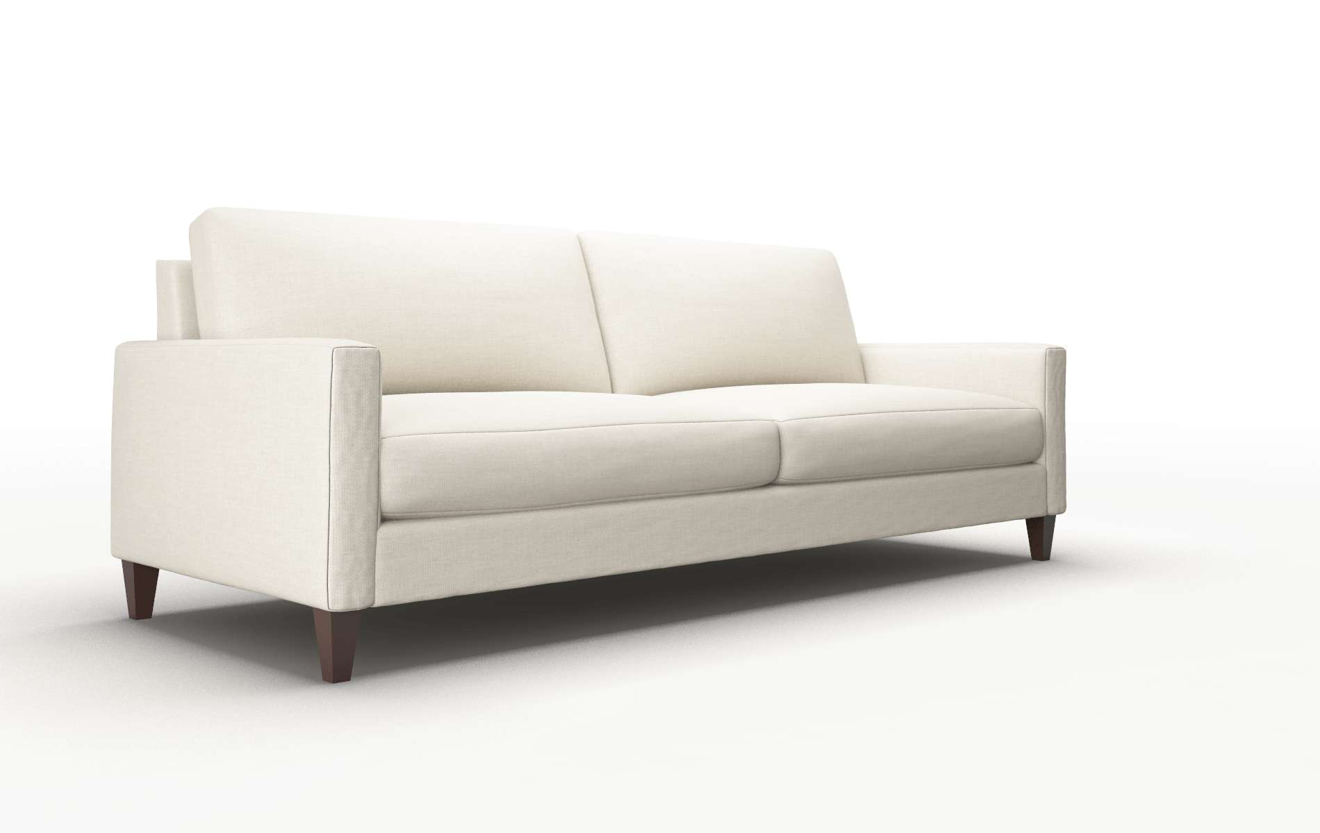 Cannes Keylargo Almond Sofa espresso legs 2