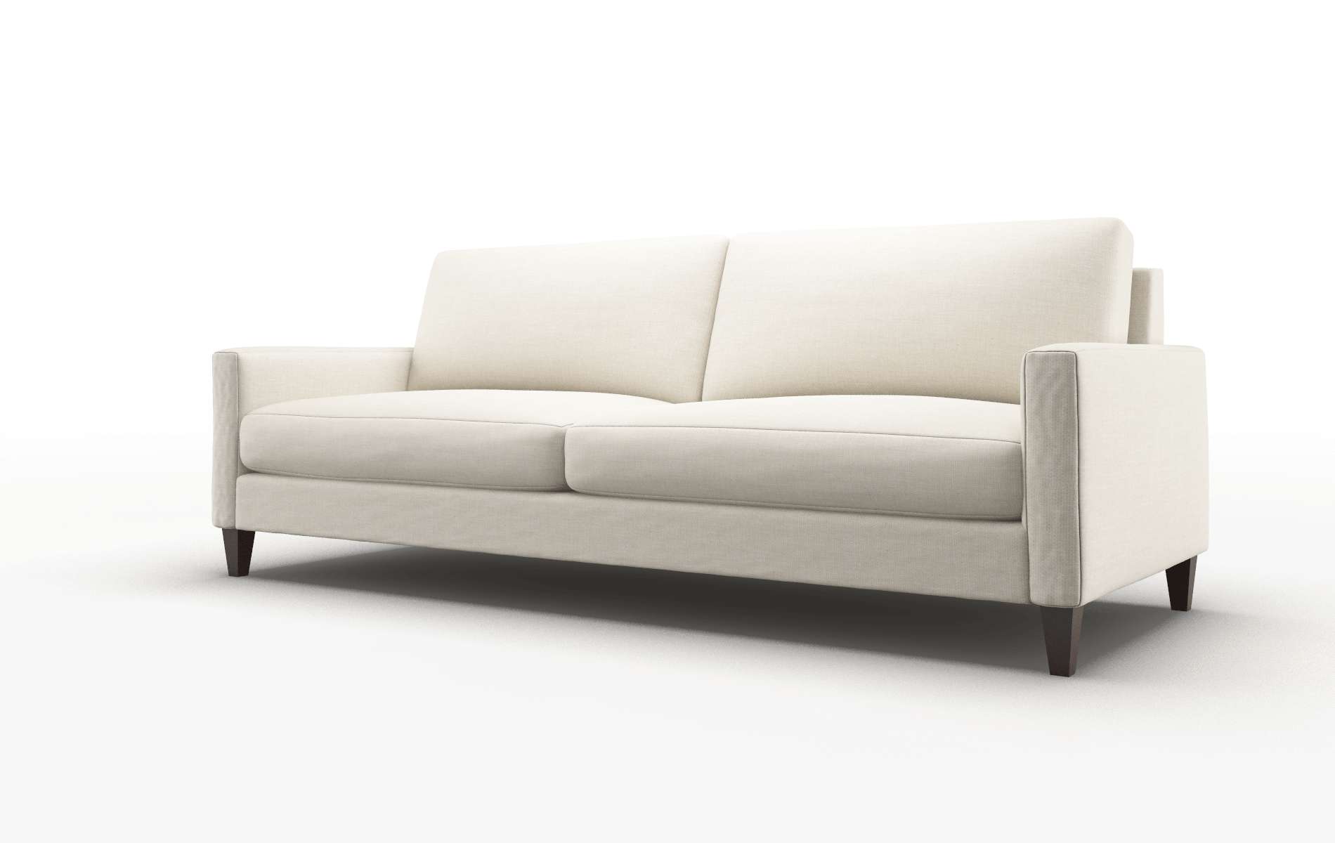 Cannes Keylargo Almond Sofa espresso legs 4