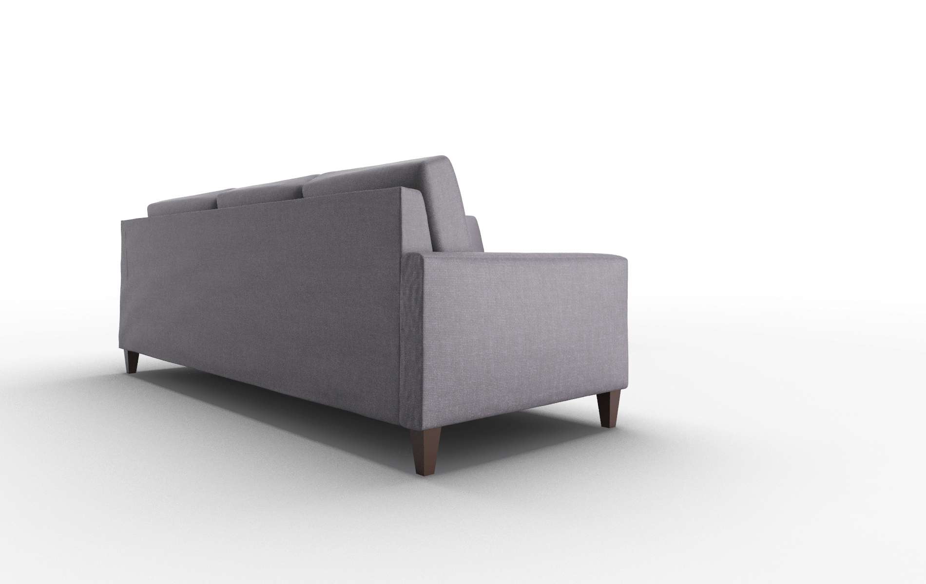 Cannes Keylargo Grape Sectional espresso legs 3