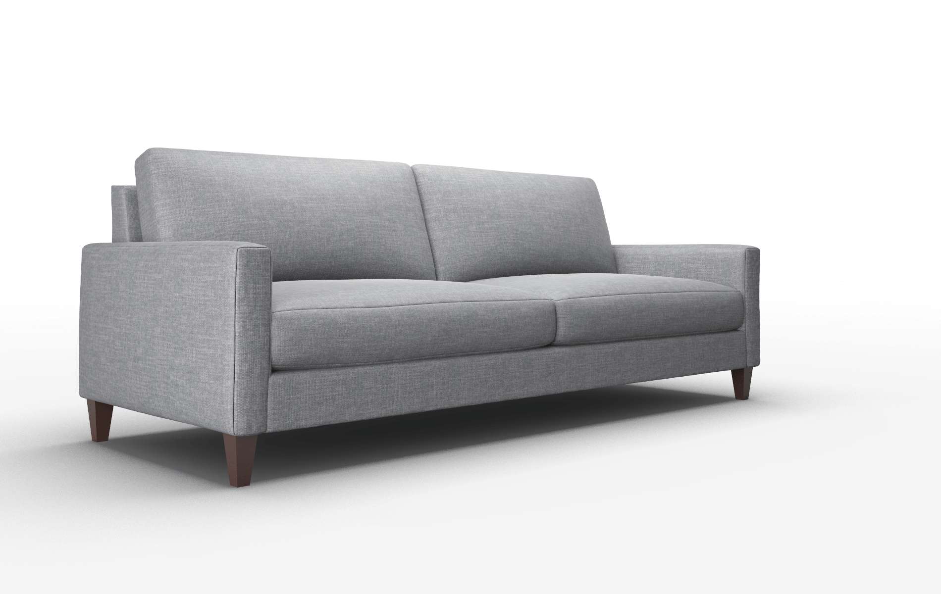Cannes Keylargo Graphite Sofa espresso legs 2