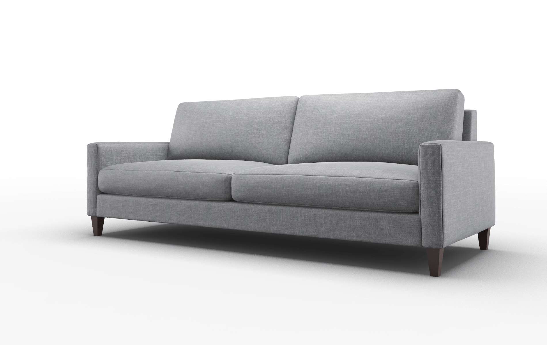 Cannes Keylargo Graphite Sofa espresso legs 4