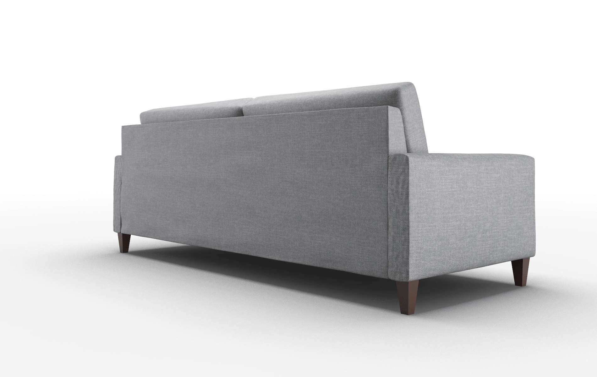 Cannes Keylargo Graphite Sofa espresso legs 5