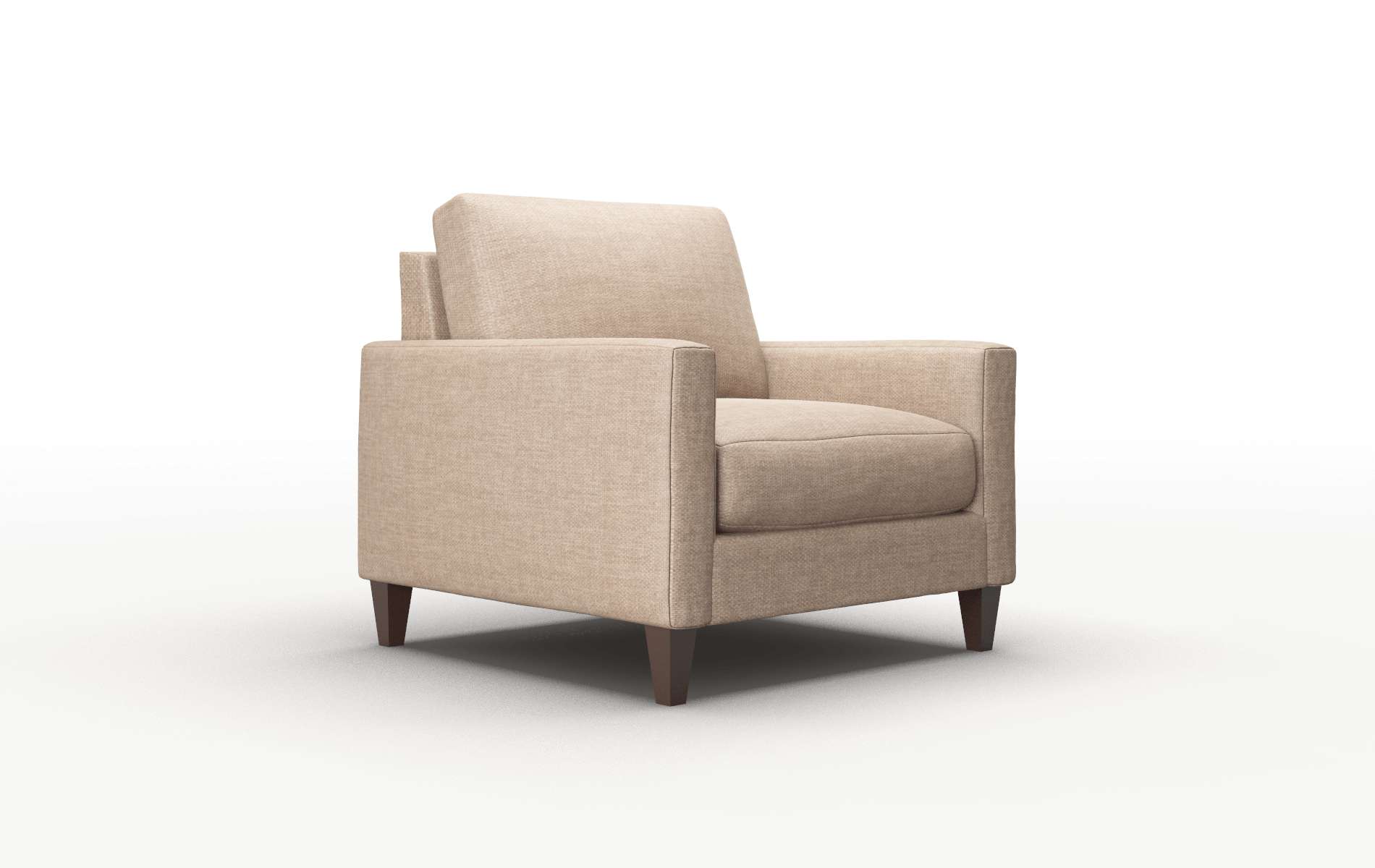Cannes Keylargo Mink Chair espresso legs 2