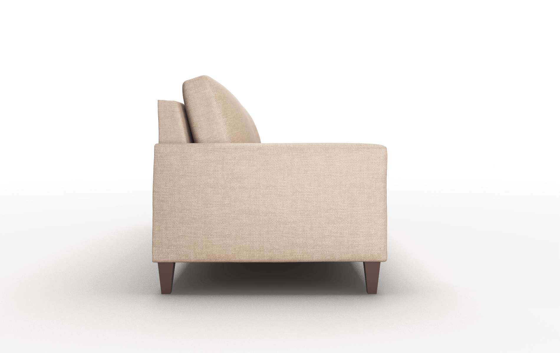 Cannes Keylargo Mink Sofa espresso legs 3