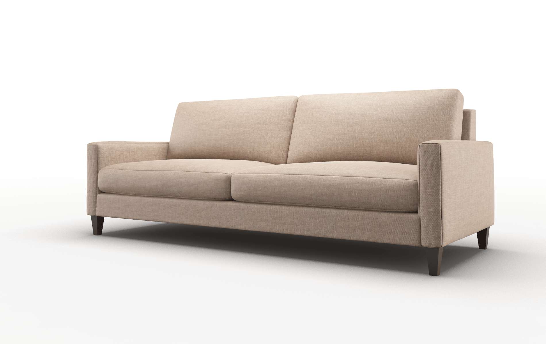 Cannes Keylargo Mink Sofa espresso legs 4