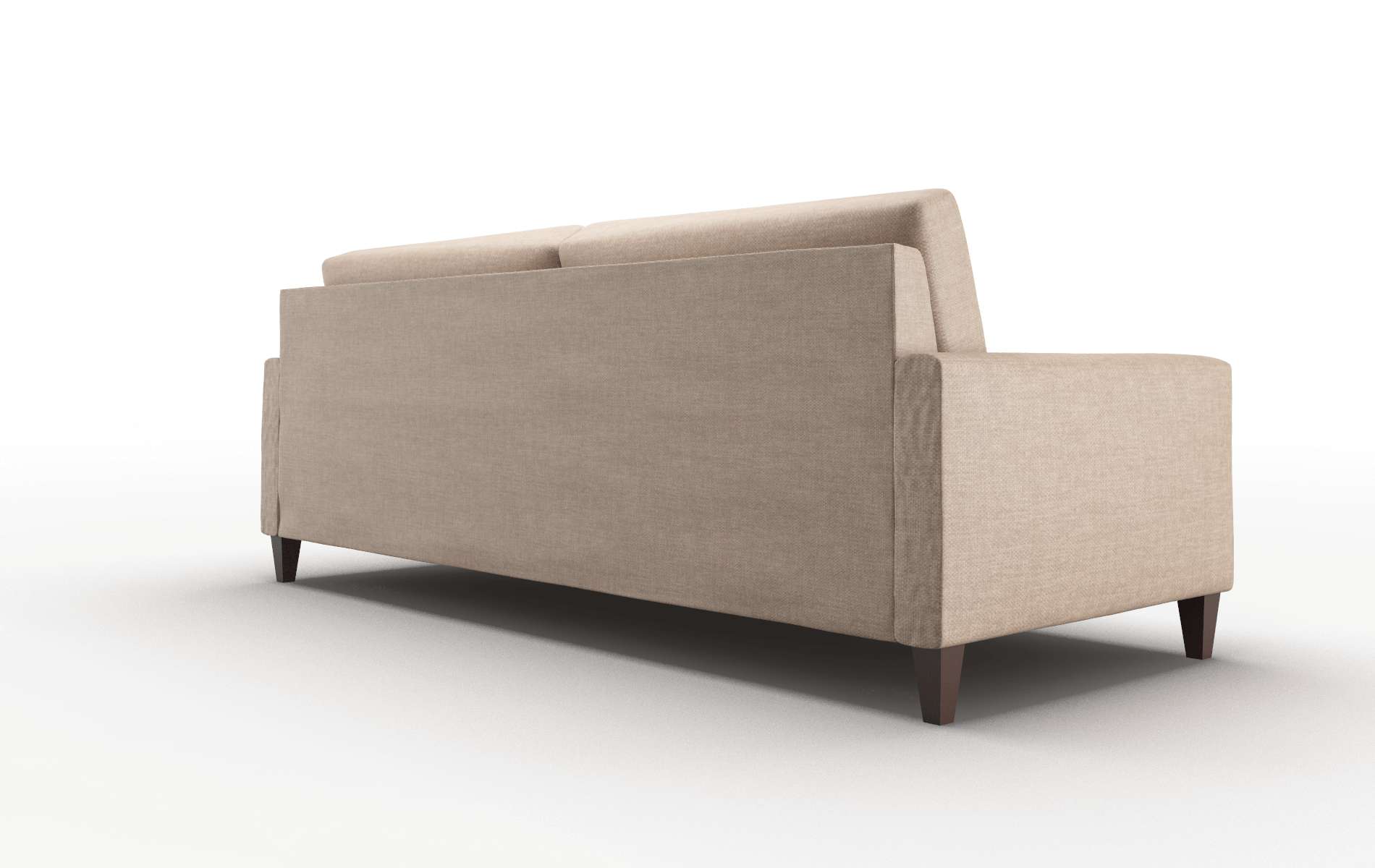 Cannes Keylargo Mink Sofa espresso legs 5