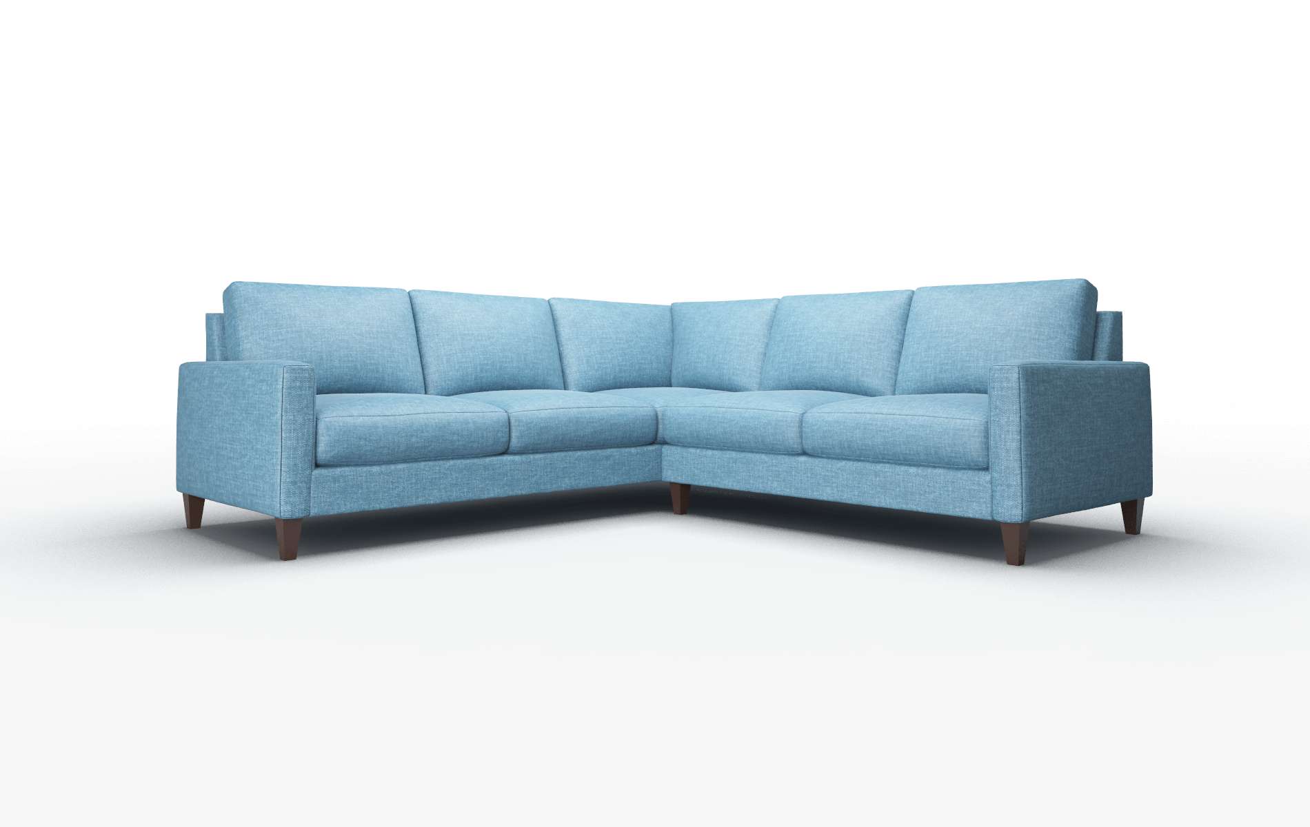 Cannes Keylargo ocean Sectional Espresso Legs  1
