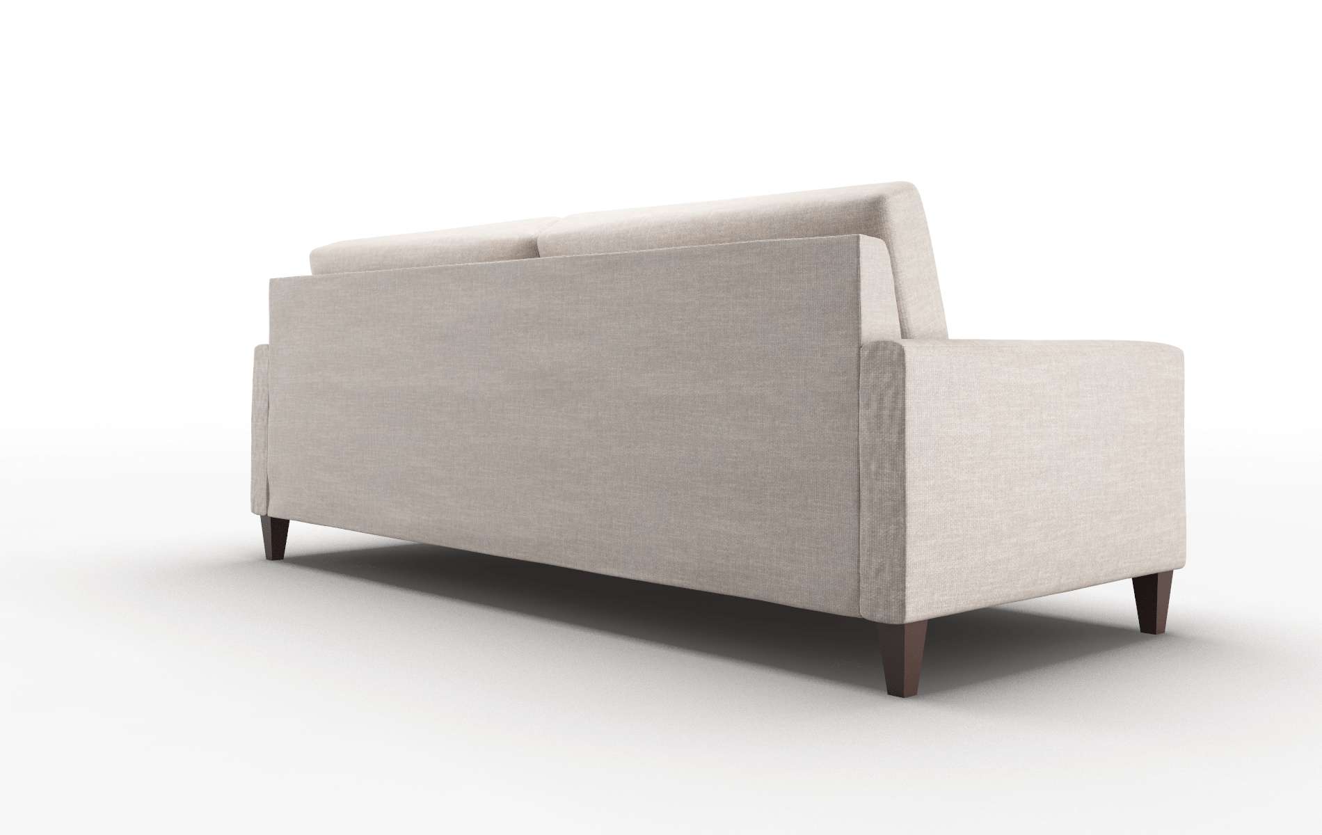 Cannes Keylargo Pumice Sofa espresso legs 5