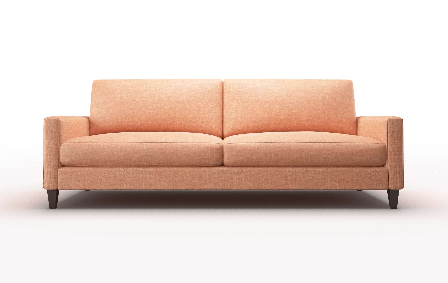 Cannes Keylargo Terracotta Sofa espresso legs 1