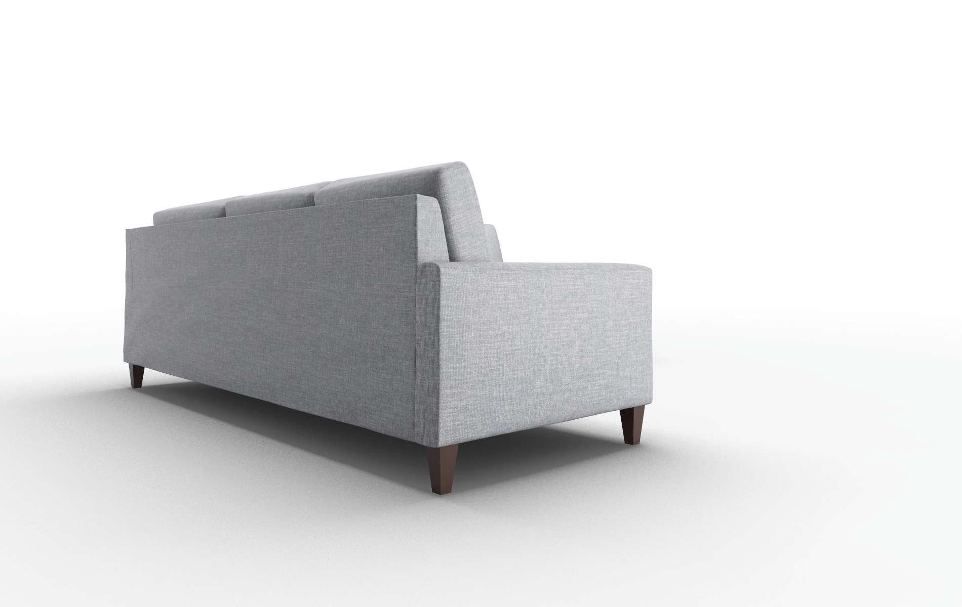 Cannes Lana Ash Sectional espresso legs 3